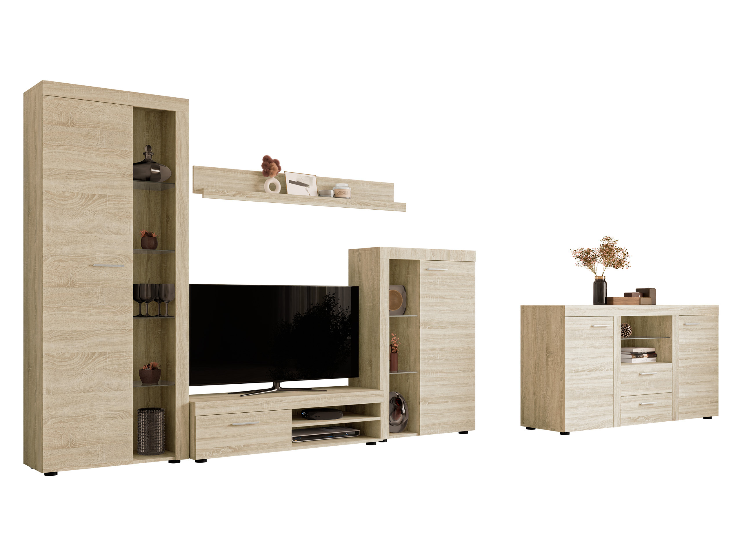 Stuemøbelsæt Tucson 106 (Sonoma eg)