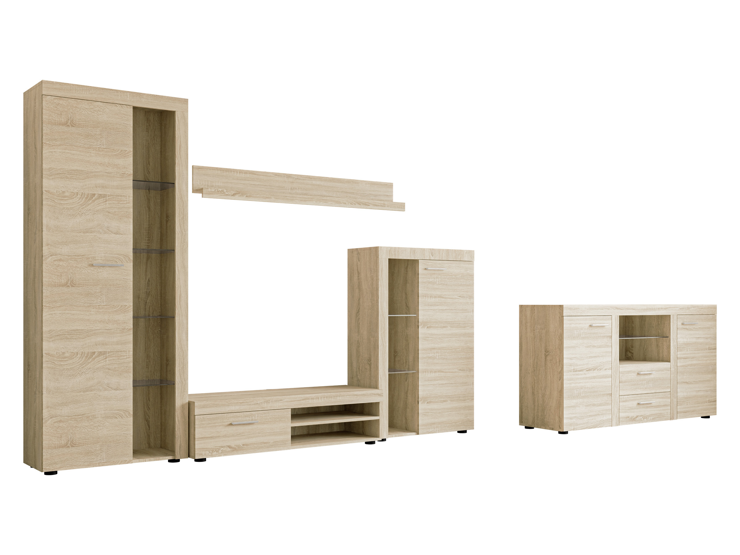 Stuemøbelsæt Tucson 106 (Sonoma eg)