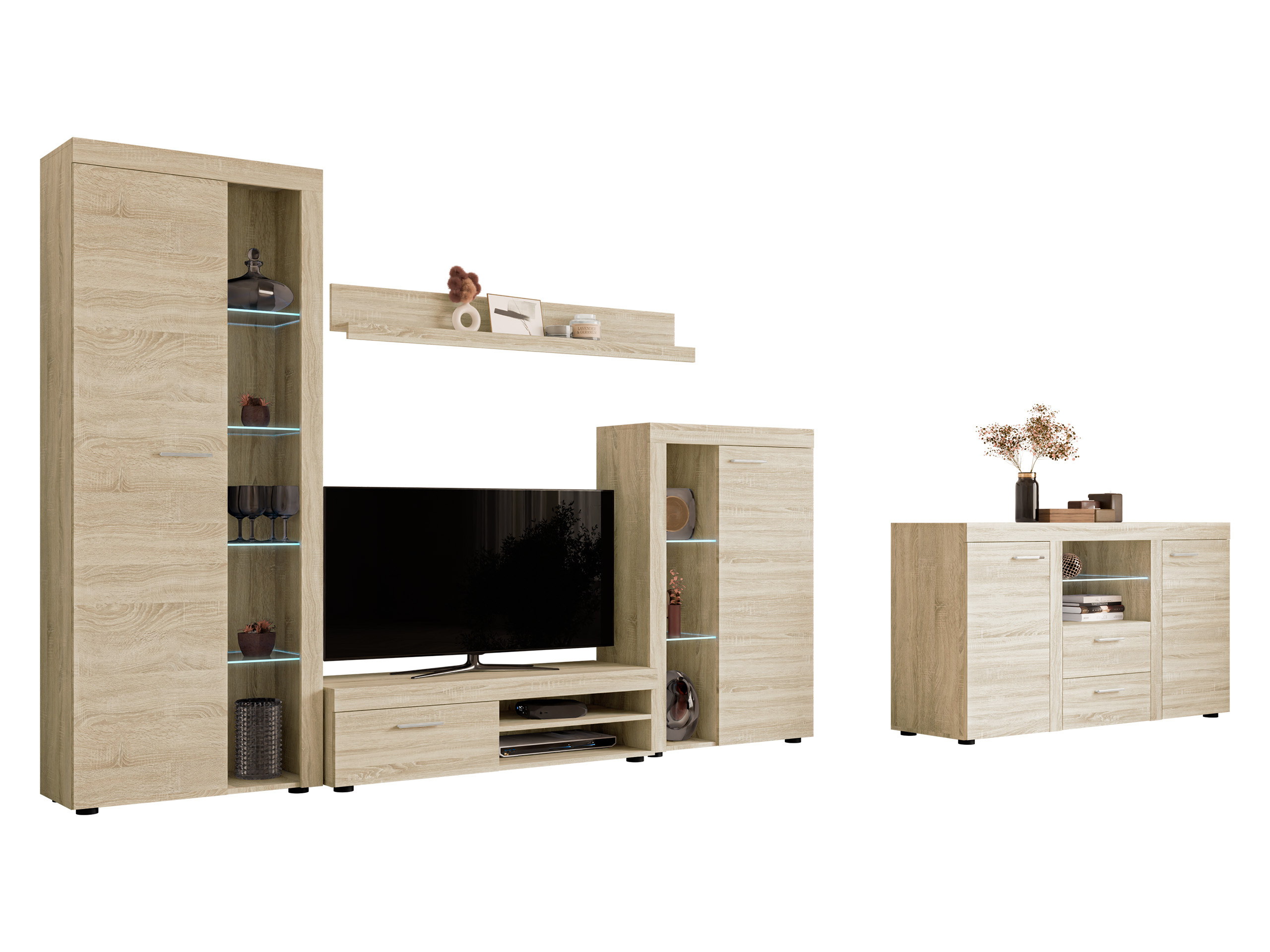 Stuemøbelsæt Tucson 106 (Sonoma eg)