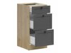 Modulopbygget køkkensæt Classic Grey Oak 120