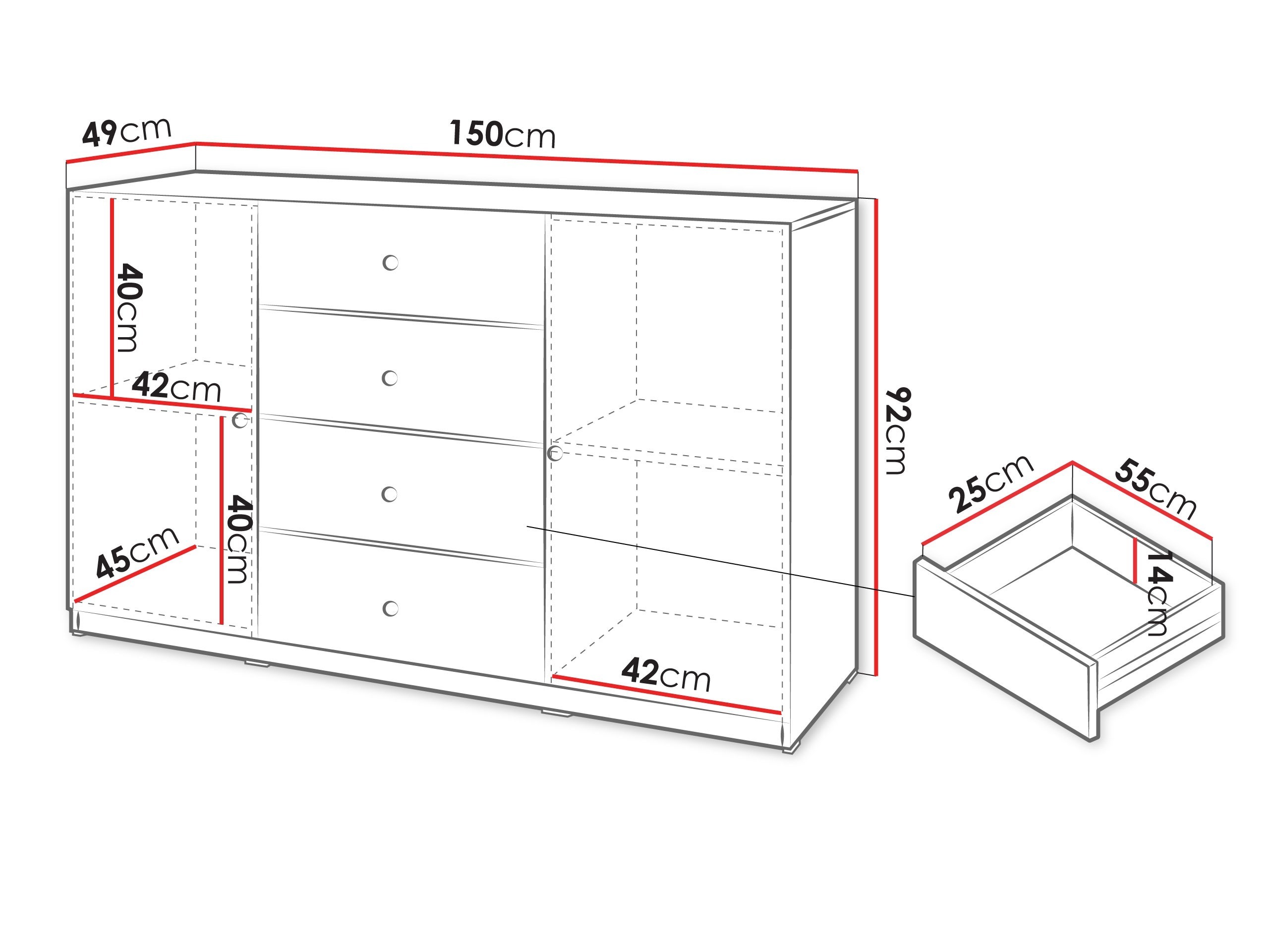 Kommode Comfivo Lenitas I