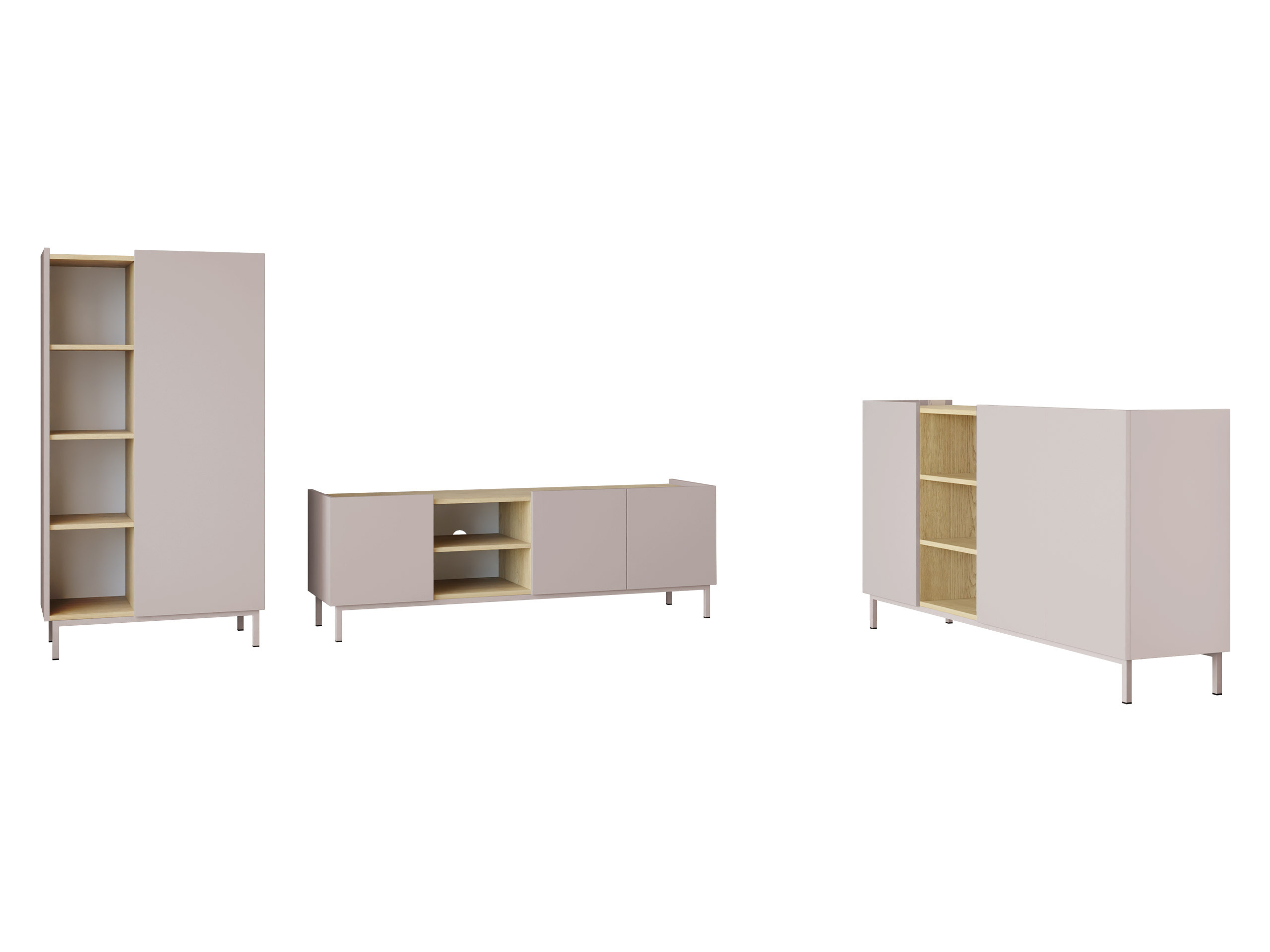 Stuemøbelsæt Veldome 103 (Kashmir + Egetræ)