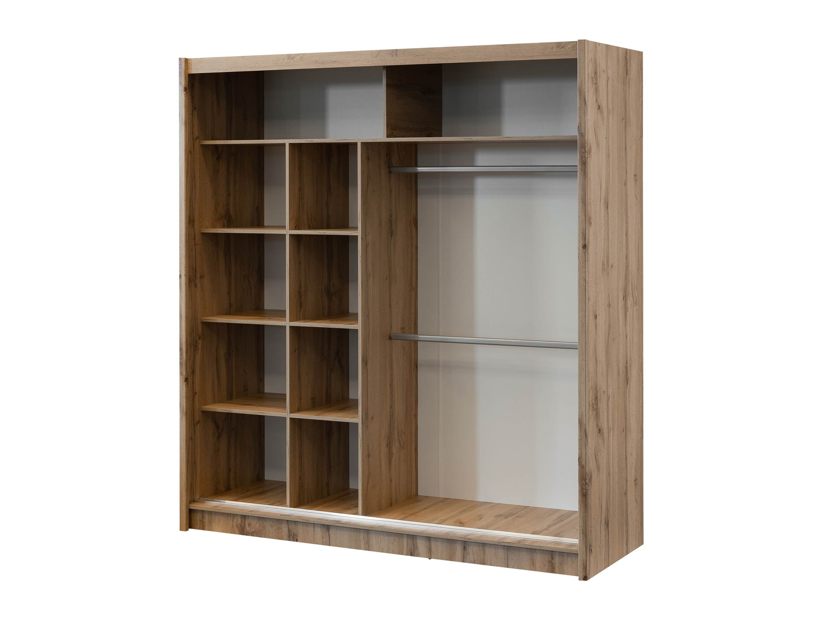 Garderobeskab Gemes (Wotan eg + Hvid)