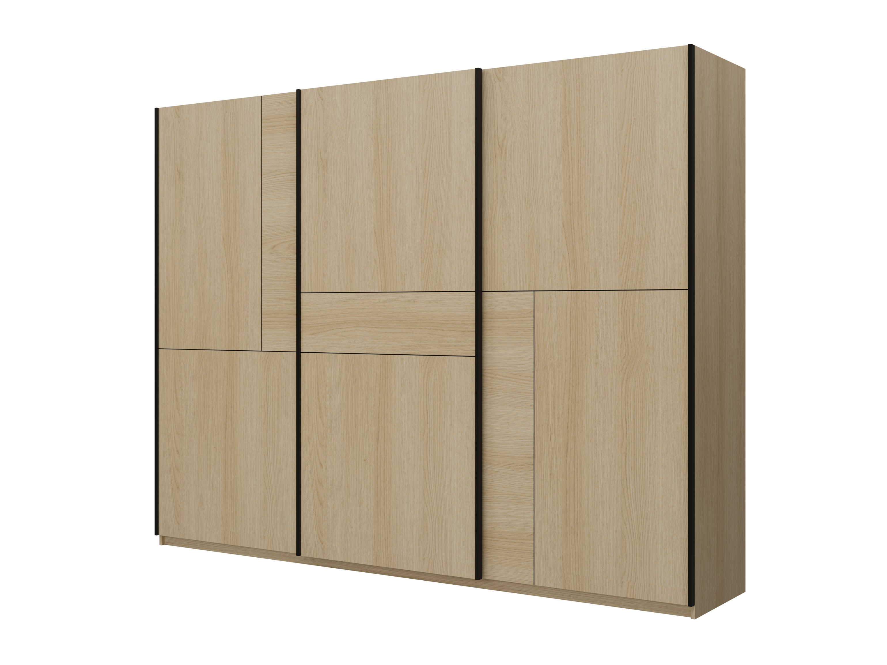 Garderobeskab Austin 370 (Egetræ)