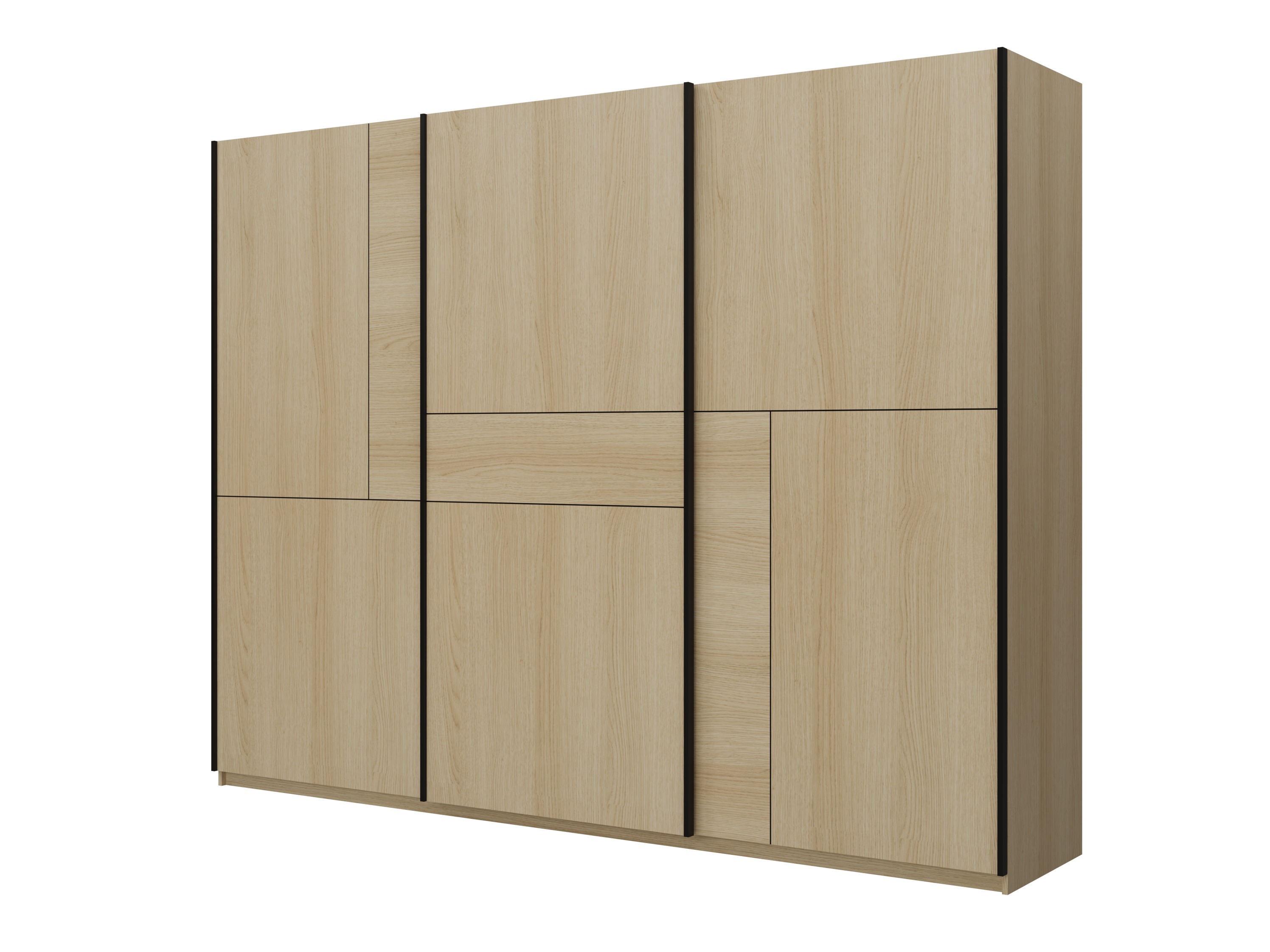 Garderobeskab Austin 370 (Egetræ)