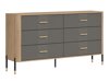 Kommode Flosora 111 (Grå)
