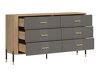 Kommode Flosora 111 (Grå)
