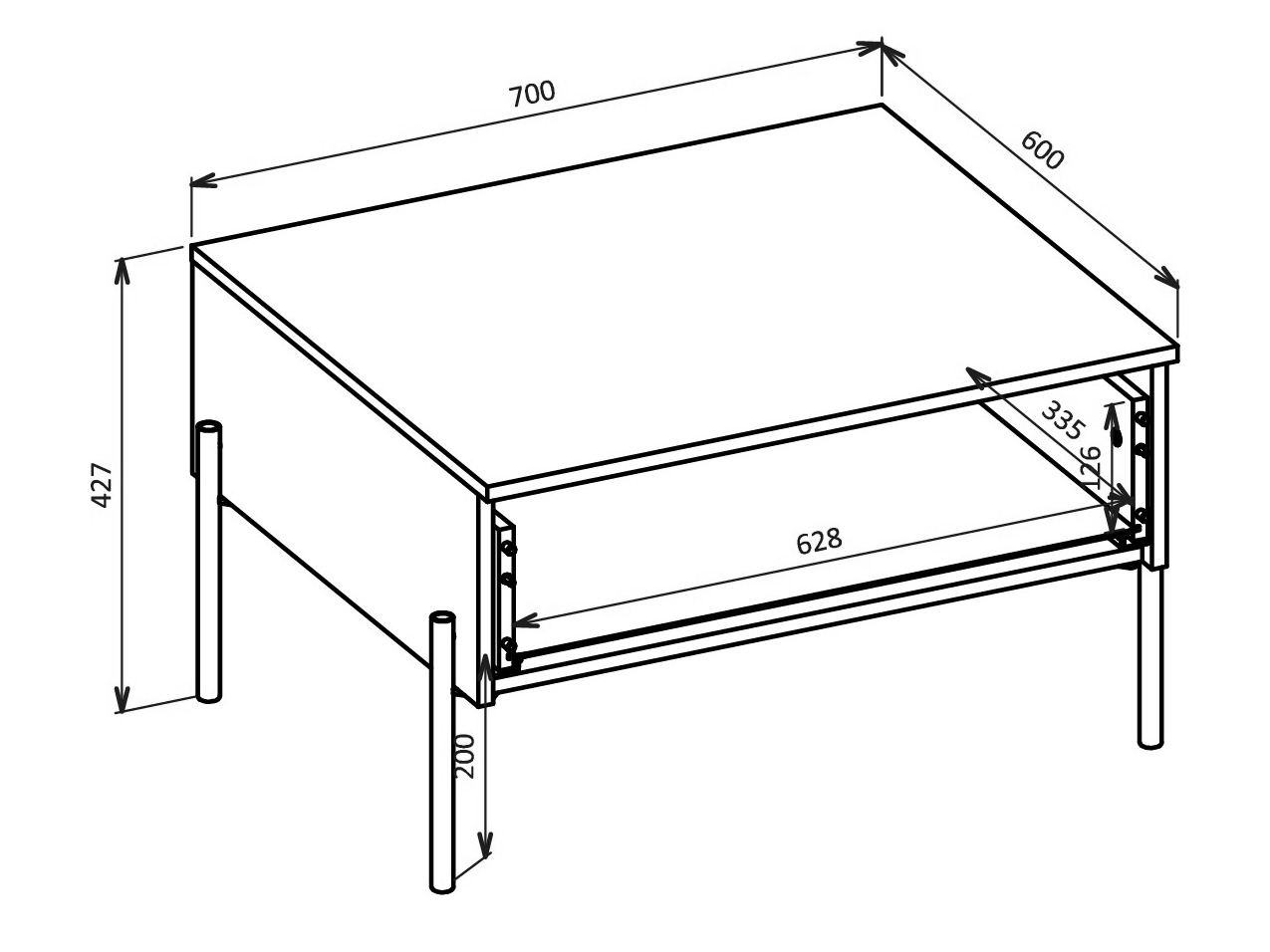 Stuemøbelsæt Levtenu 118 (Egetræ)