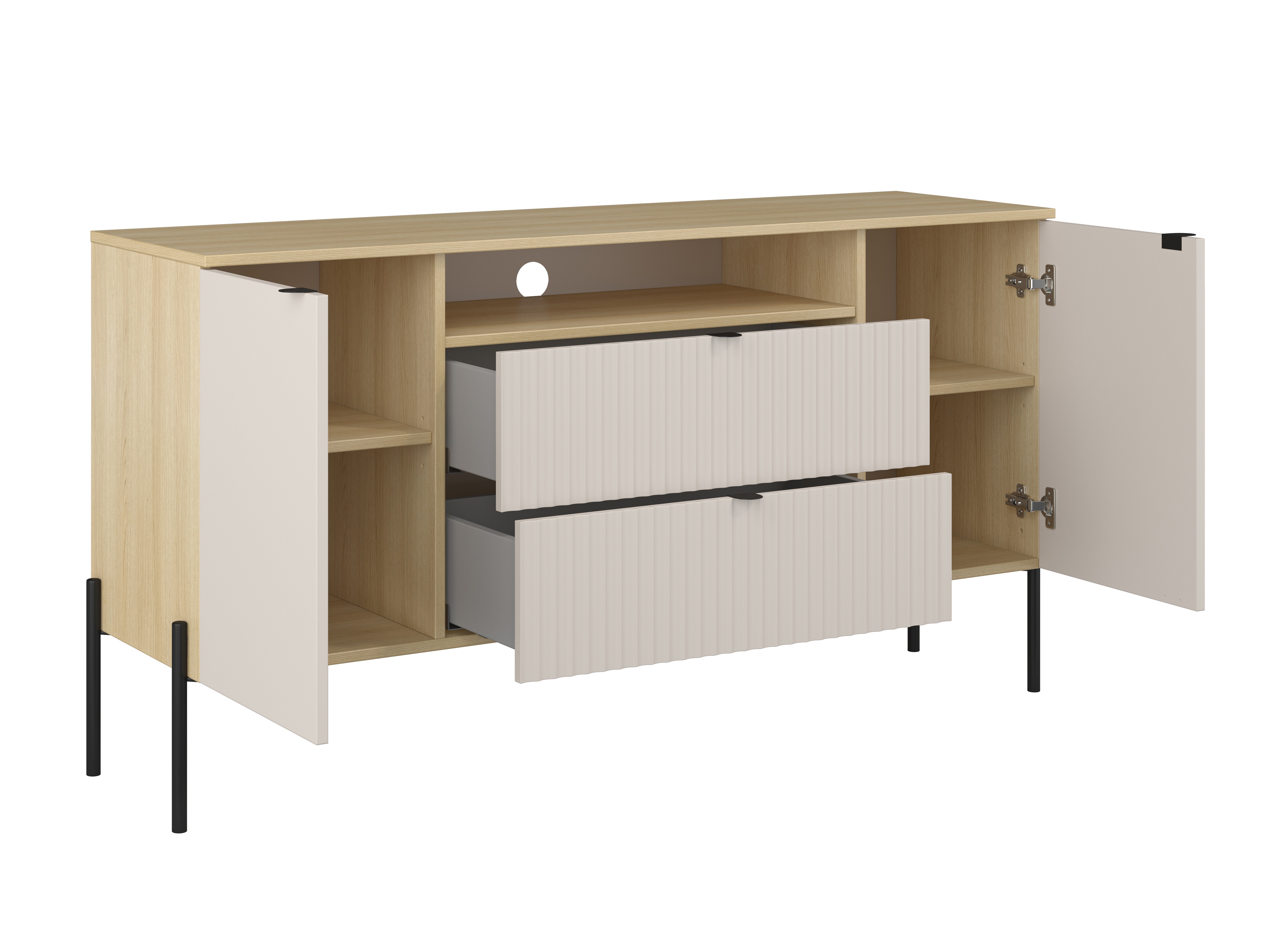 Stuemøbelsæt Levtenu 119 (Egetræ + Kashmir)