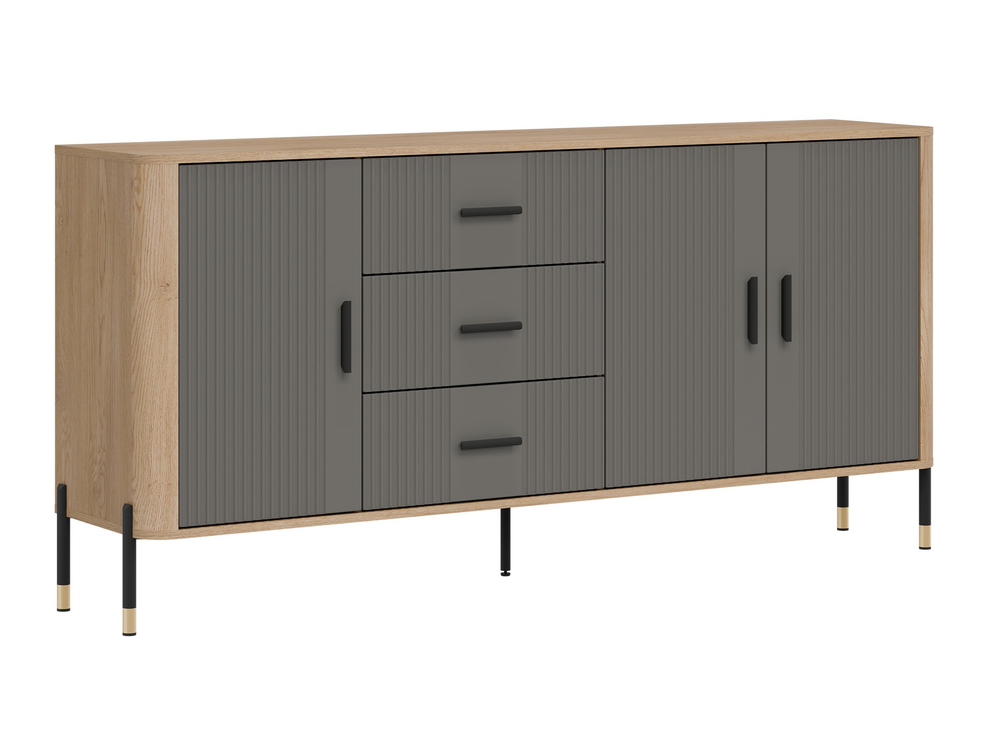 Kommode Flosora 115 (Grå)