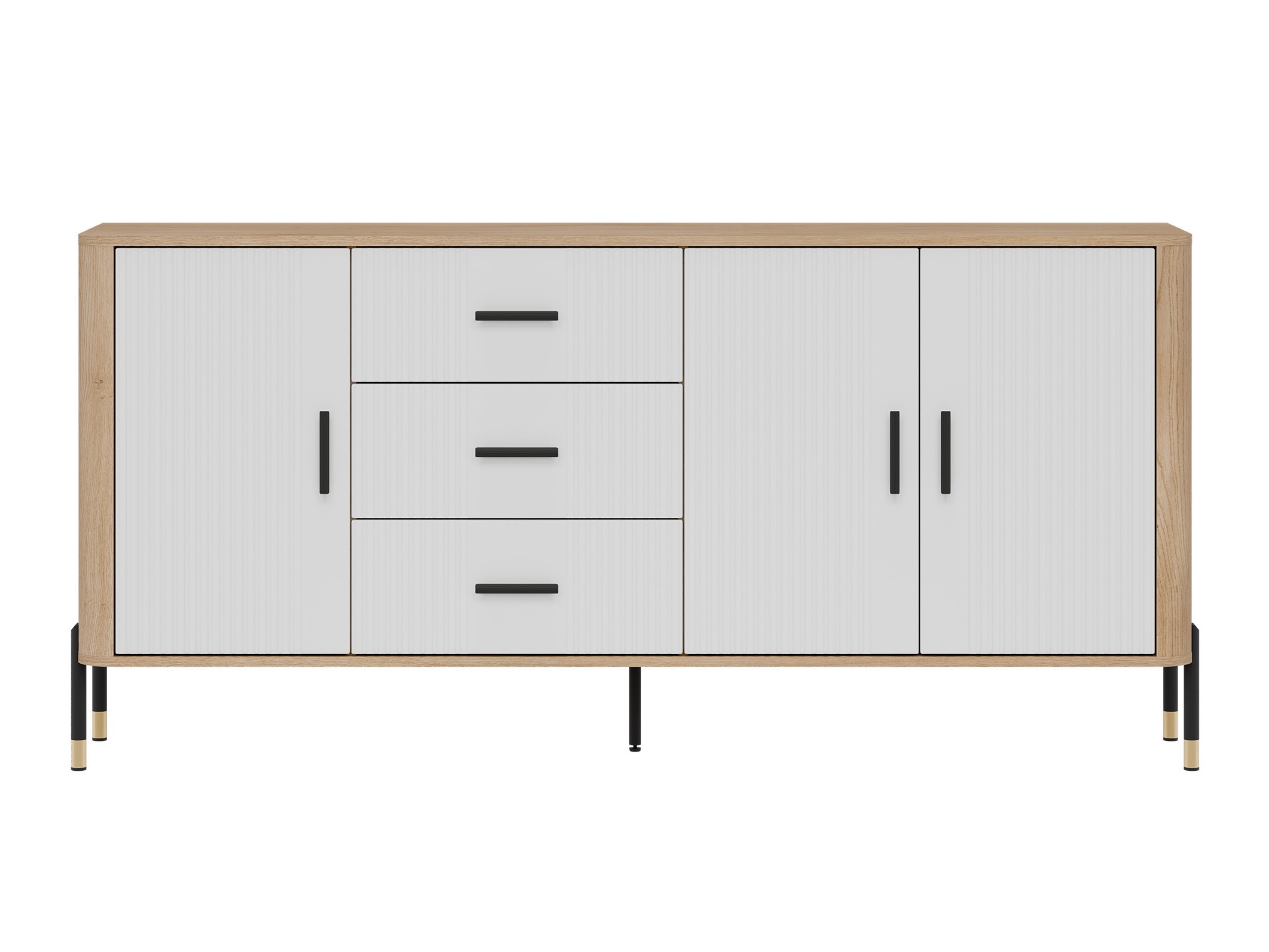 Kommode Flosora 115 (Hvid)