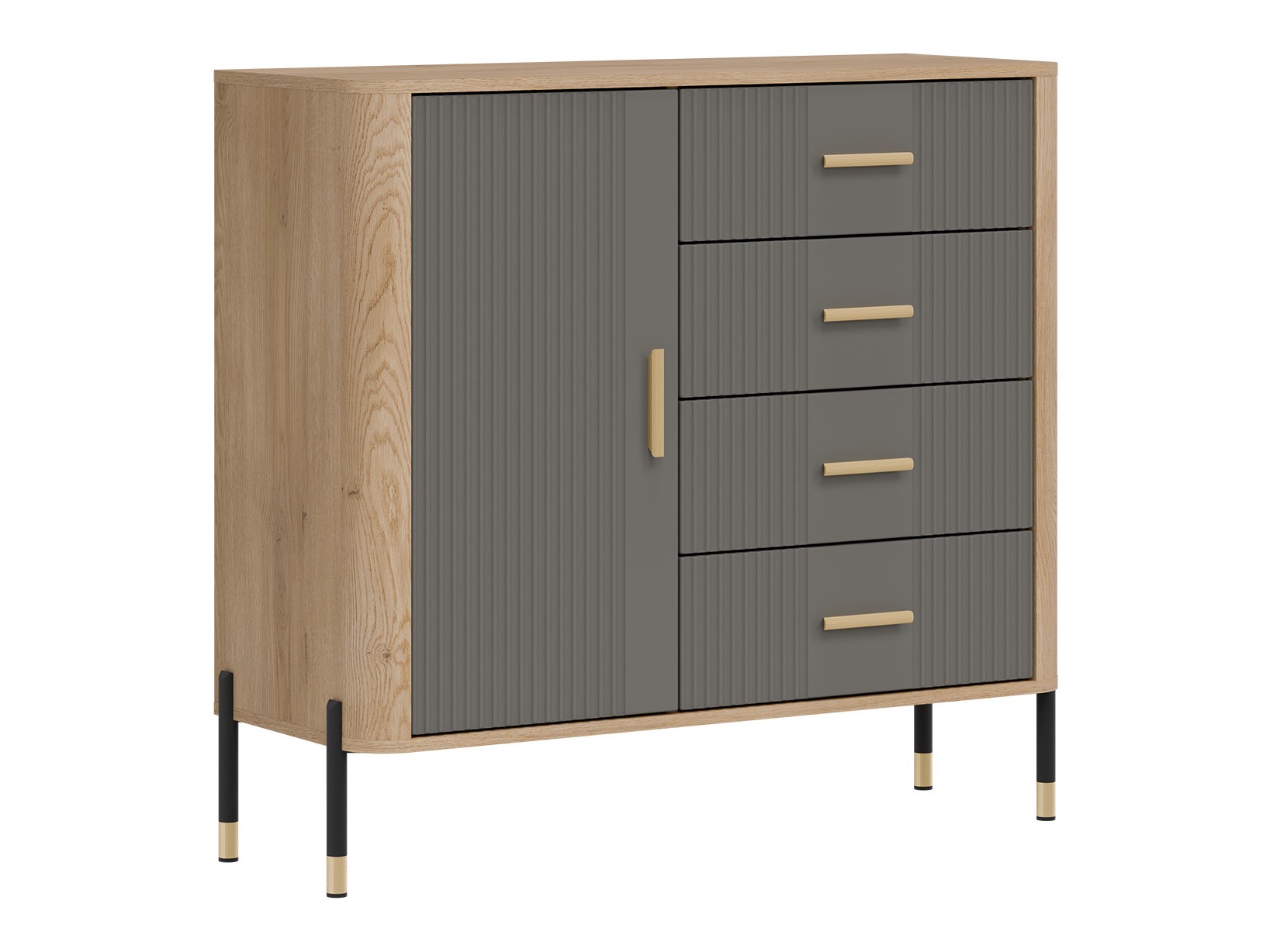 Kommode Flosora 117 (Grå)