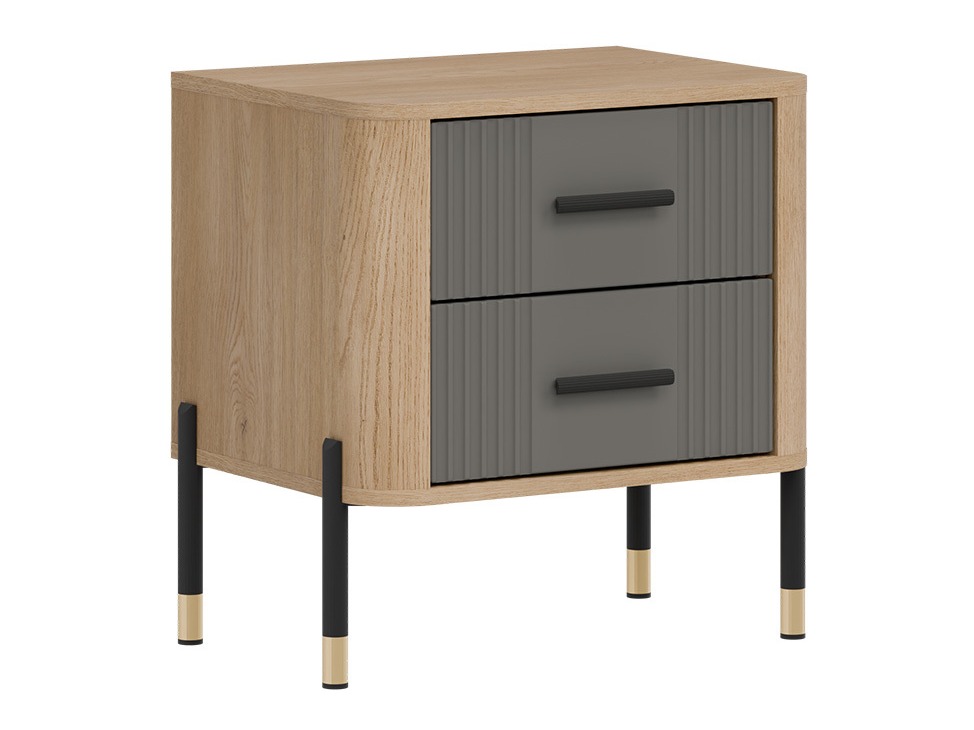 Sengebord Flosora 140 (Grå)