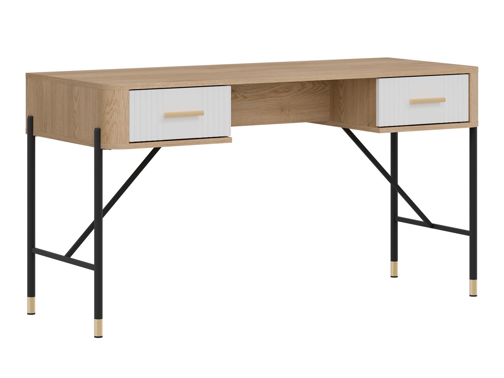 Skrivebord Flosora 144 (Hvid)