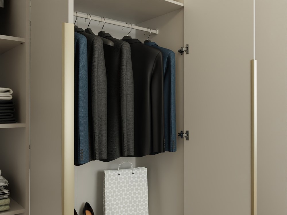 Garderobeskab Mandeville 370 (Kashmir + Gylden)