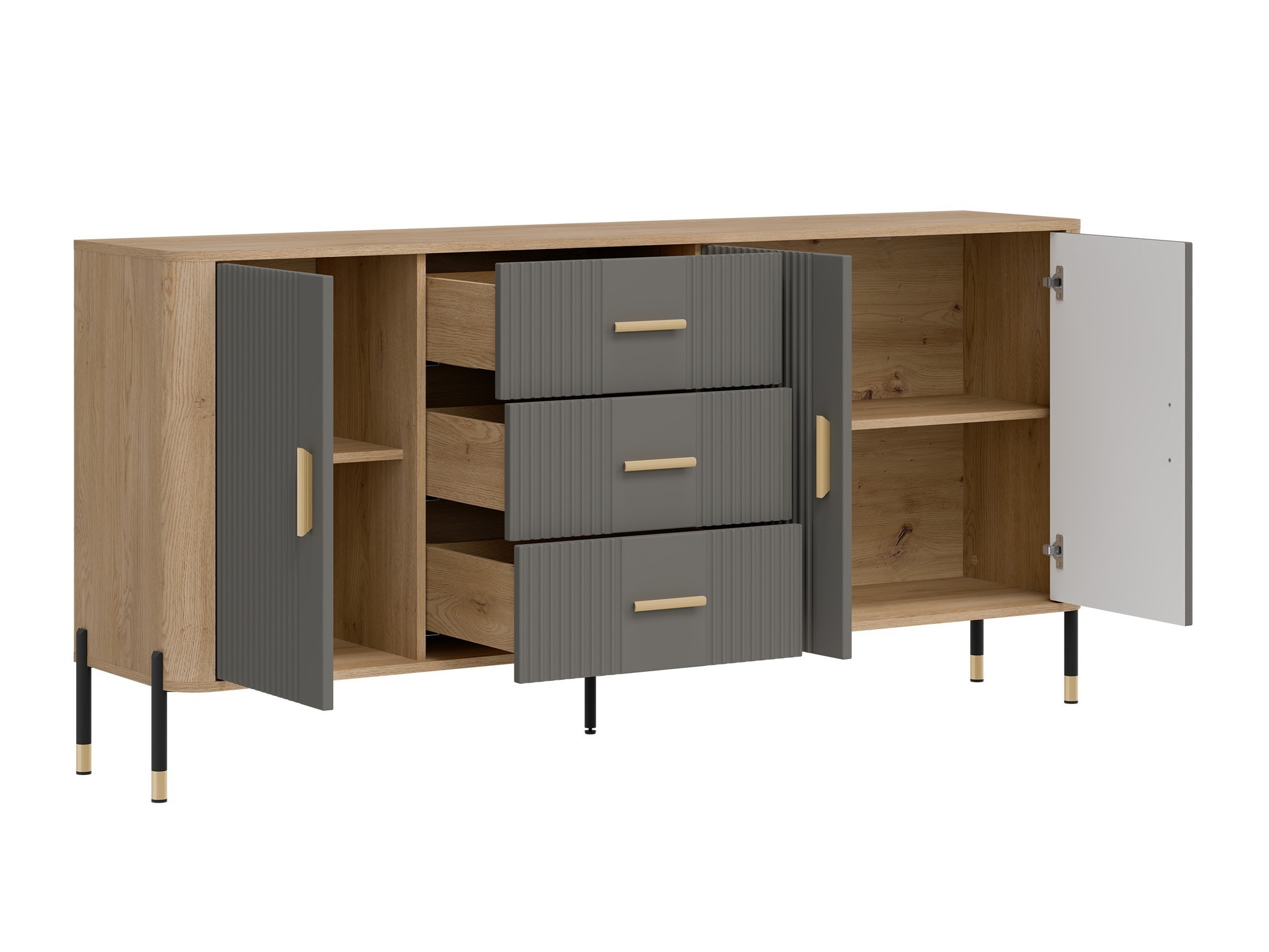 Stuemøbelsæt Flosora 147 (Grå)