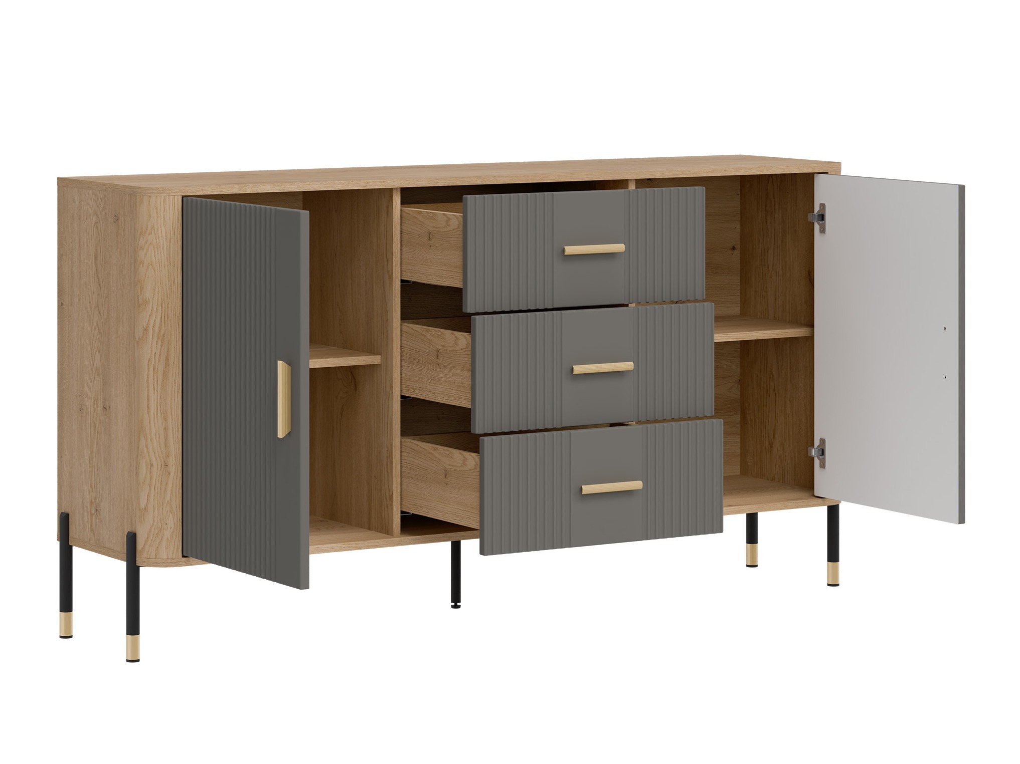 Stuemøbelsæt Flosora 148 (Grå)