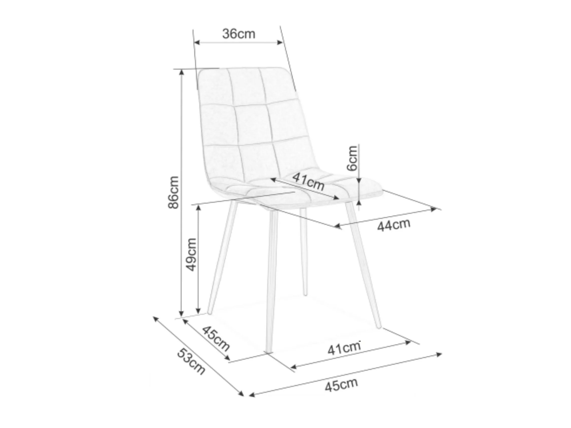 Stol Detroit 882 (Beige)
