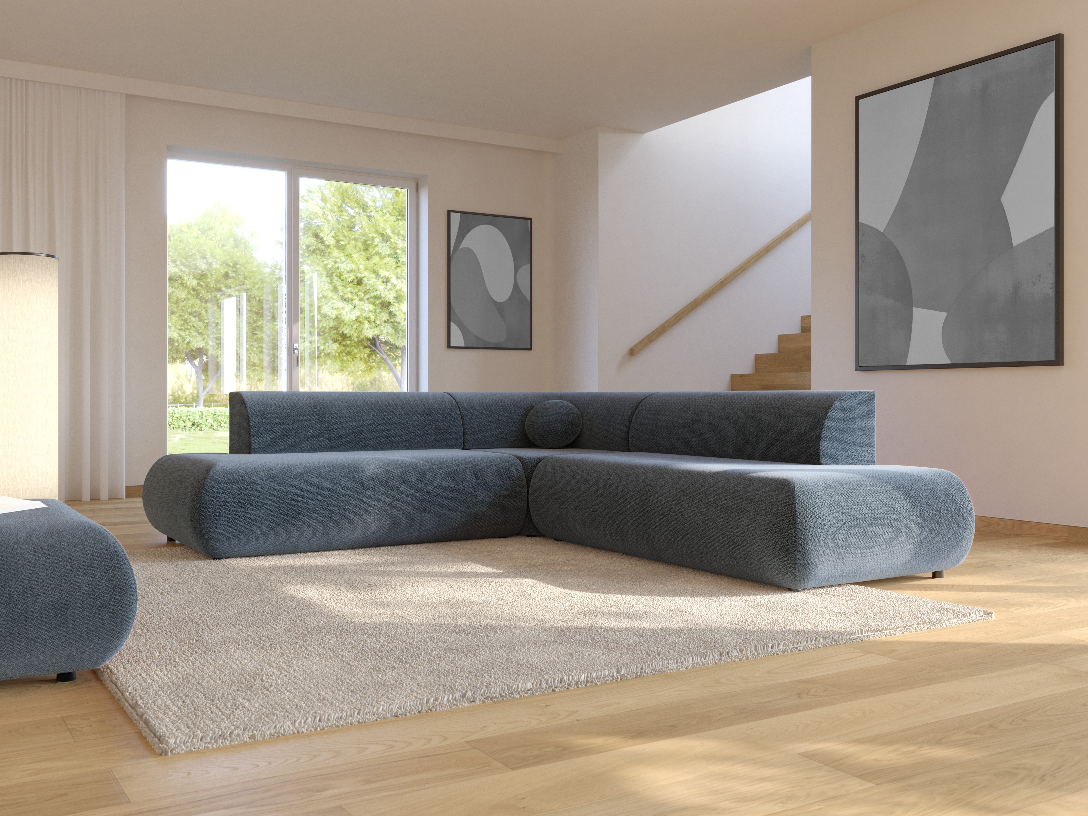 Hjørnesofa Kingston 186 (Vinci 88)