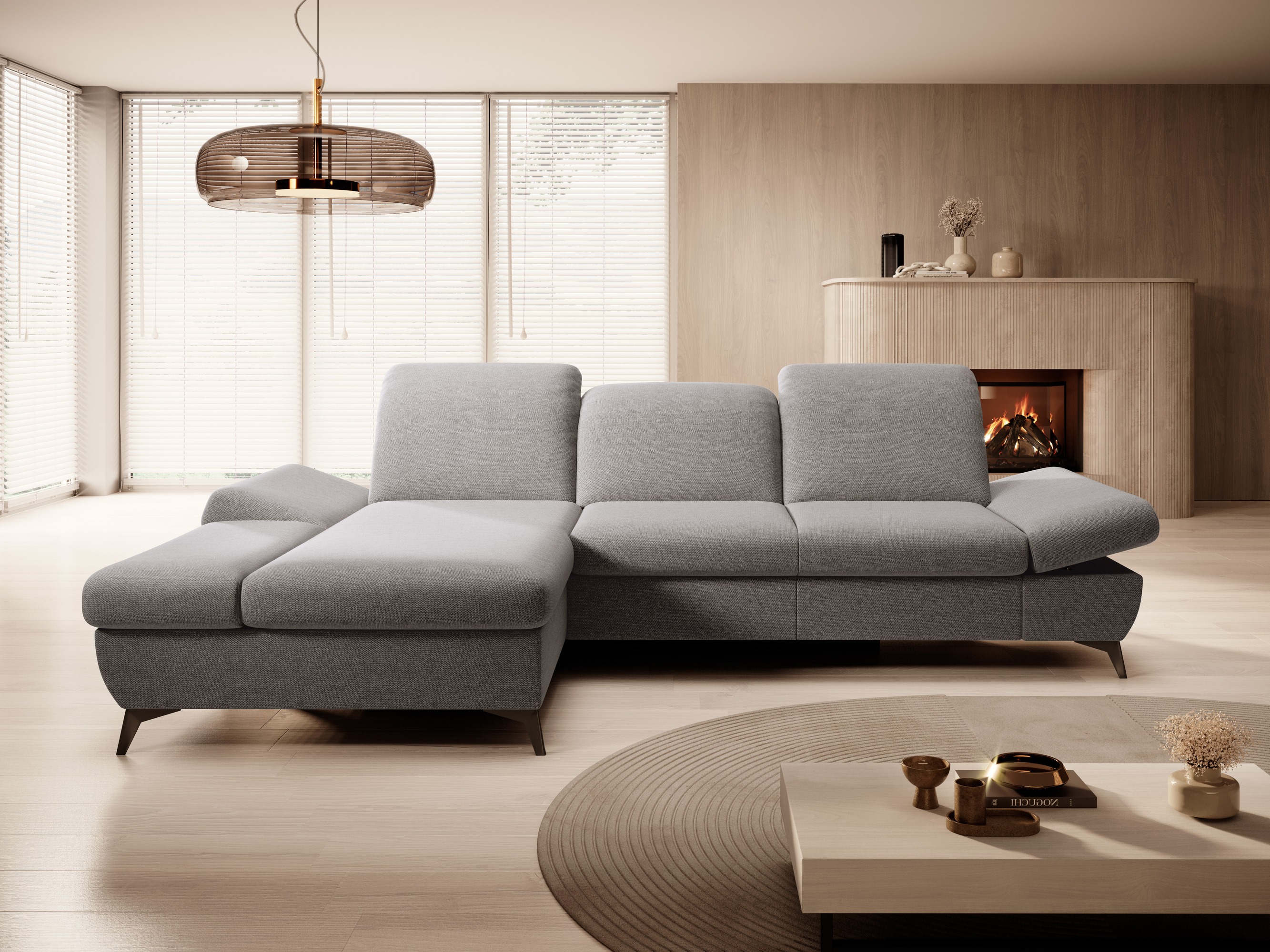 Hjørnesofa Kingston 190 (Loft 19)
