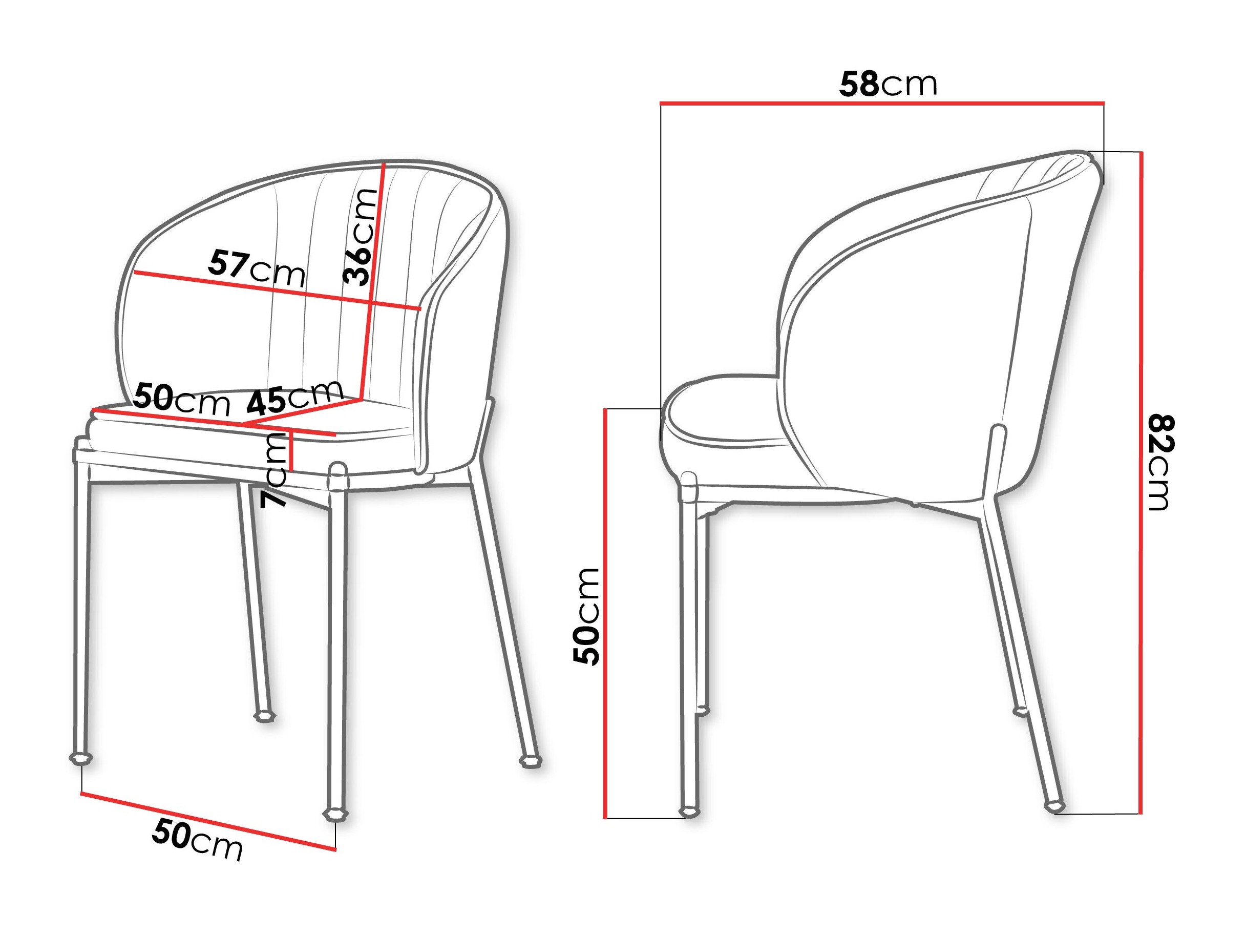 Stol Comfivo 461 (Beige)