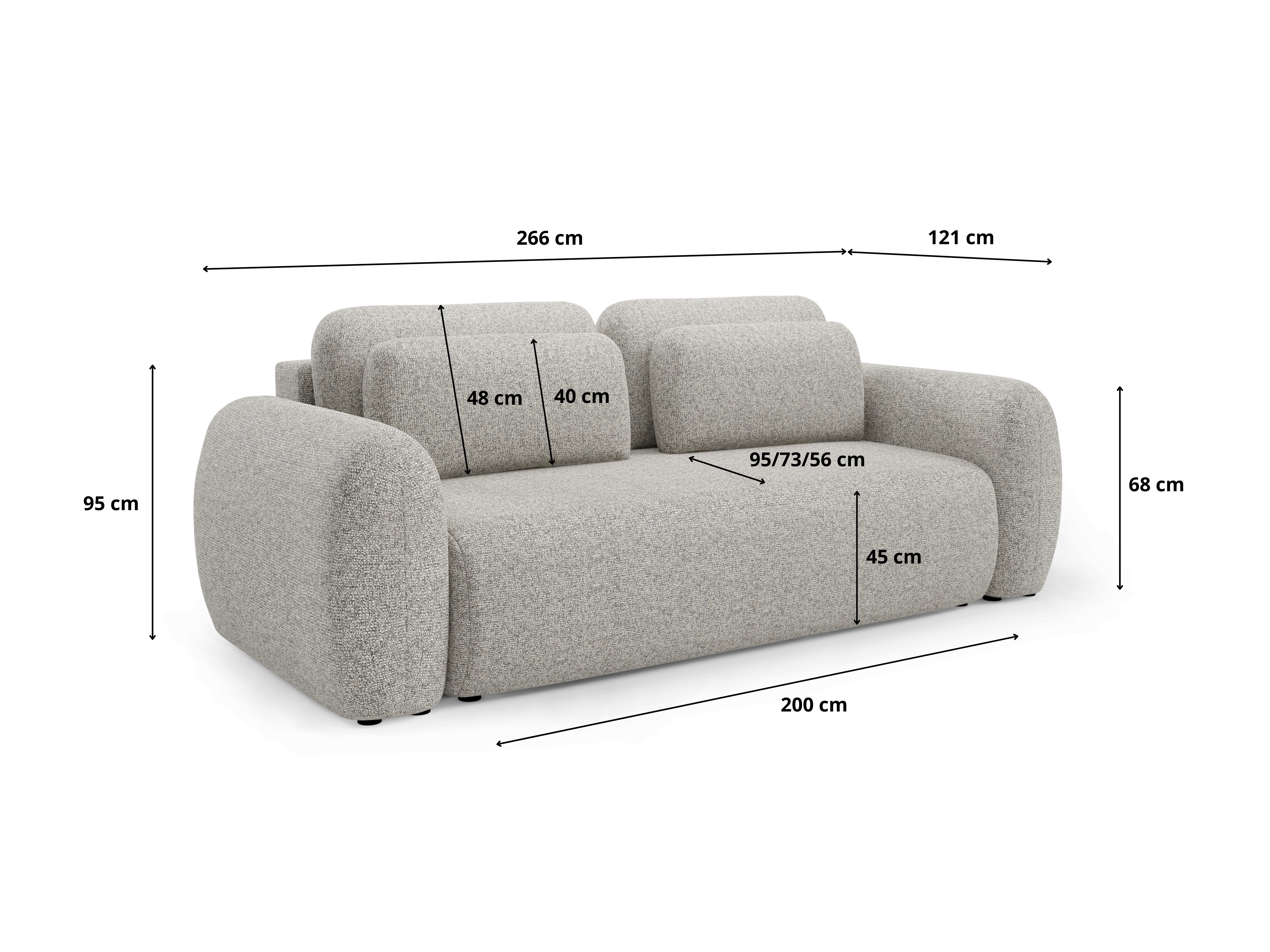 Sovesofa Franklin 102 (Puente 06)