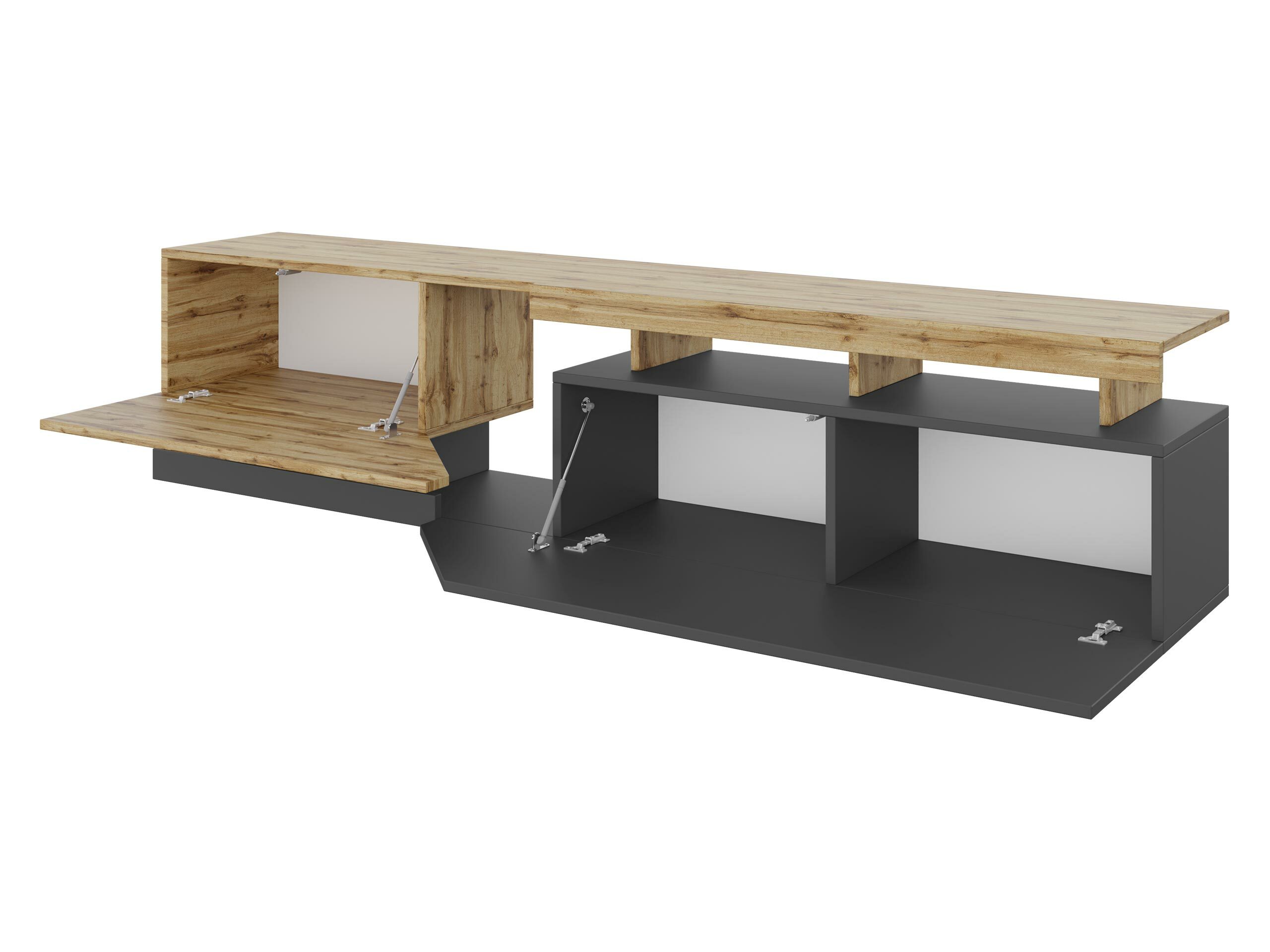 Stuemøbelsæt Comfivo Daldune 105 (Antracit + Wotan eg)