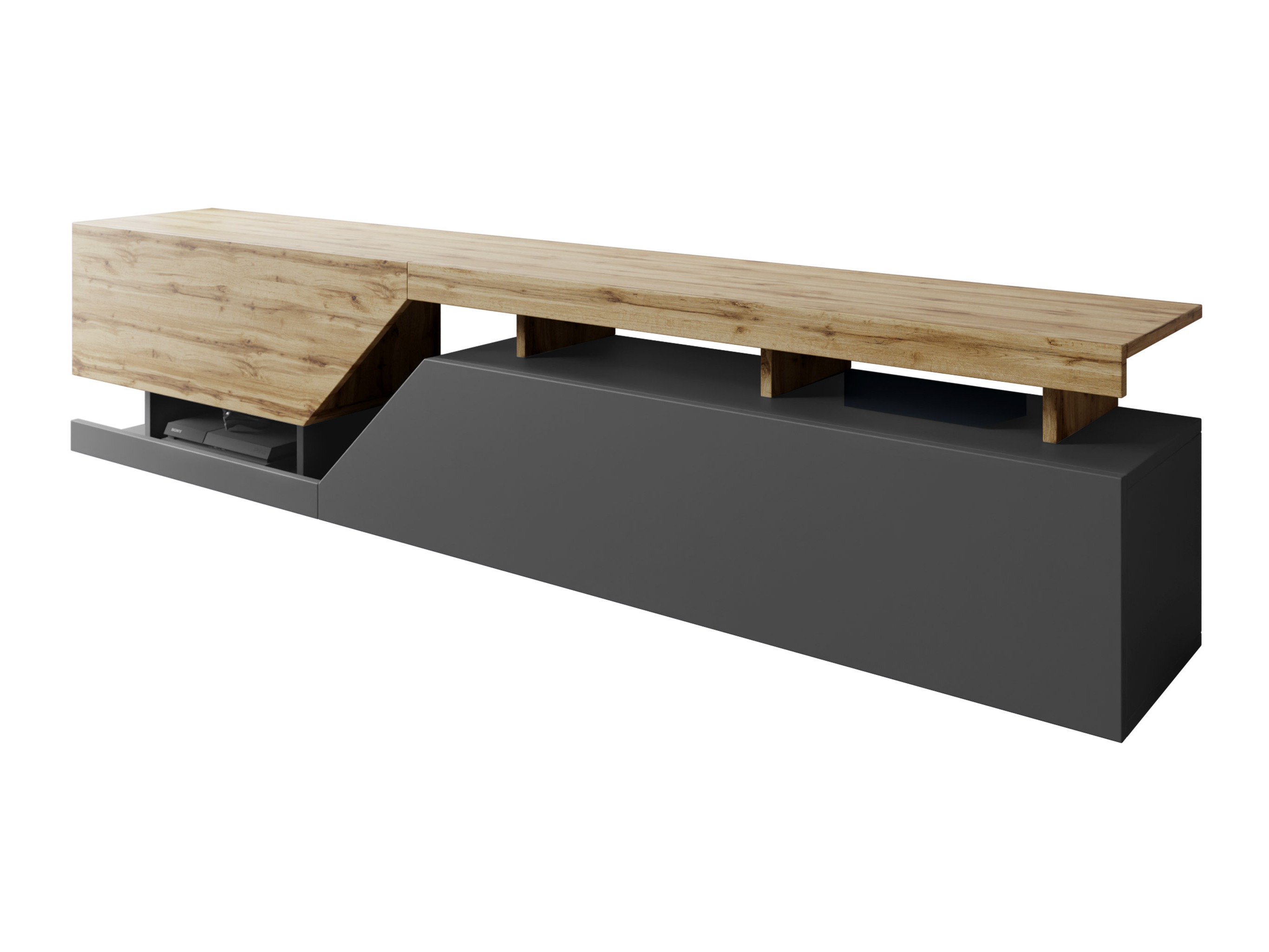 TV-bord Comfivo Daldune 104 (Antracit + Wotan eg)