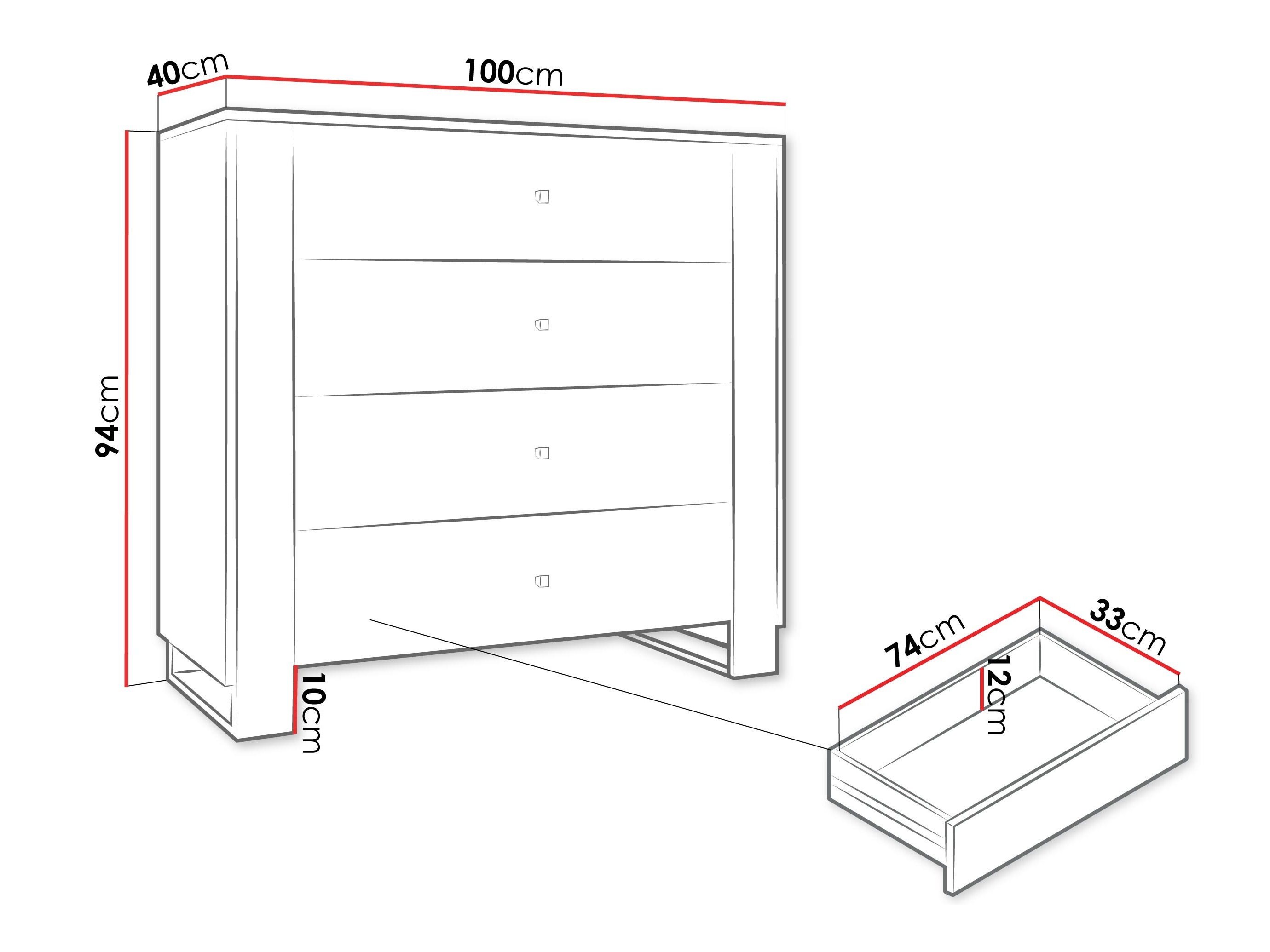 Kommode Comfivo Vestora I
