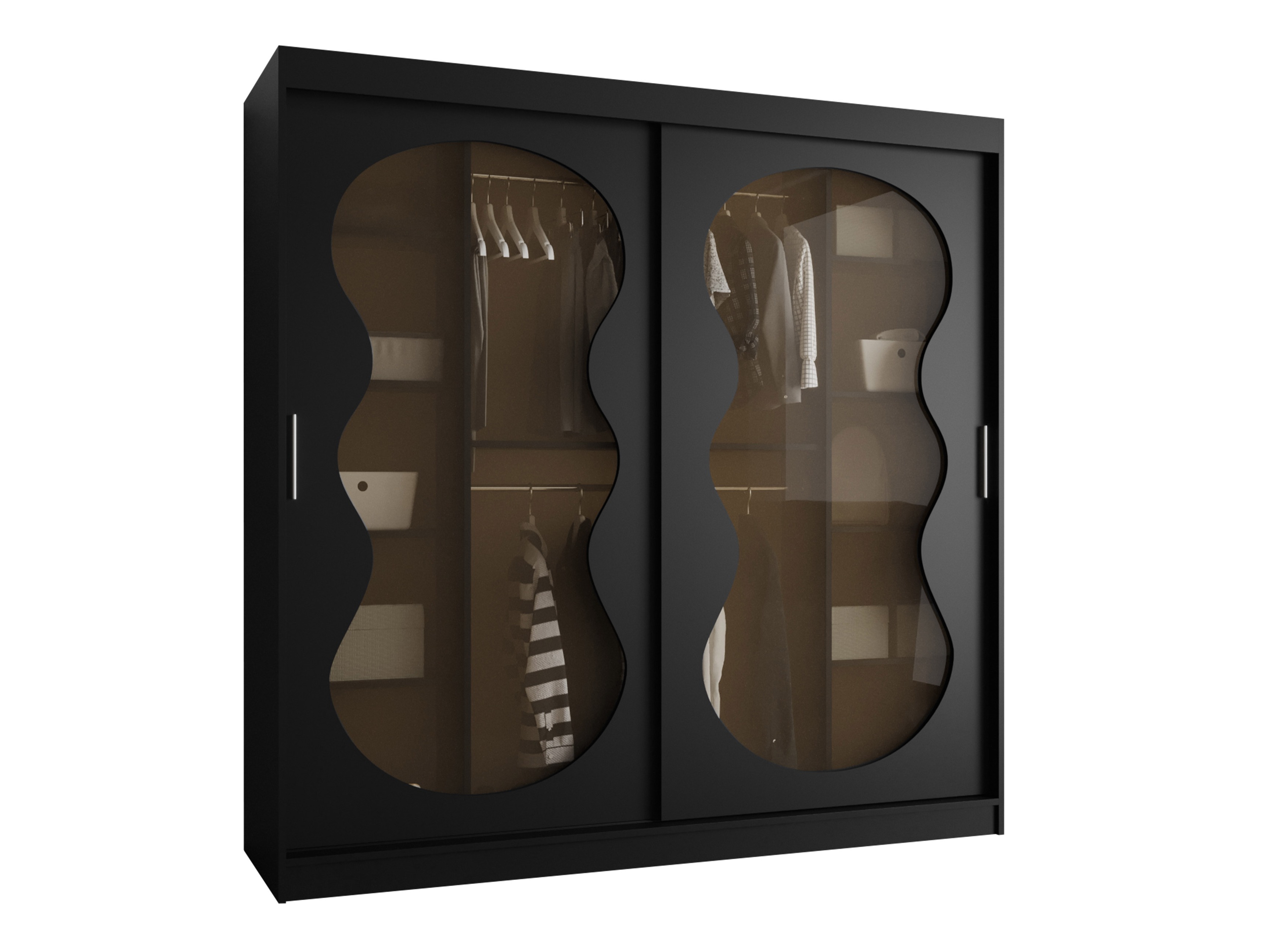 Garderobeskab Hartford 532 (Sort)