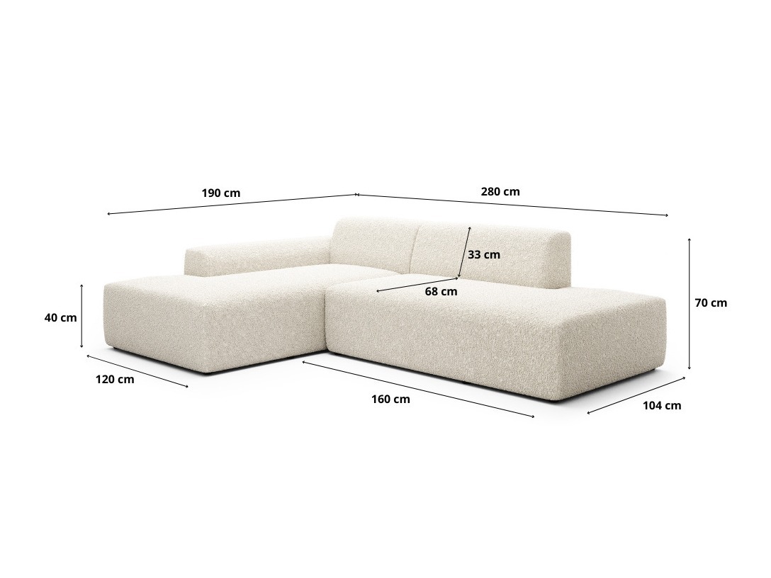 Modulhjørnesofa Romenoi 102 (Centaur 12)