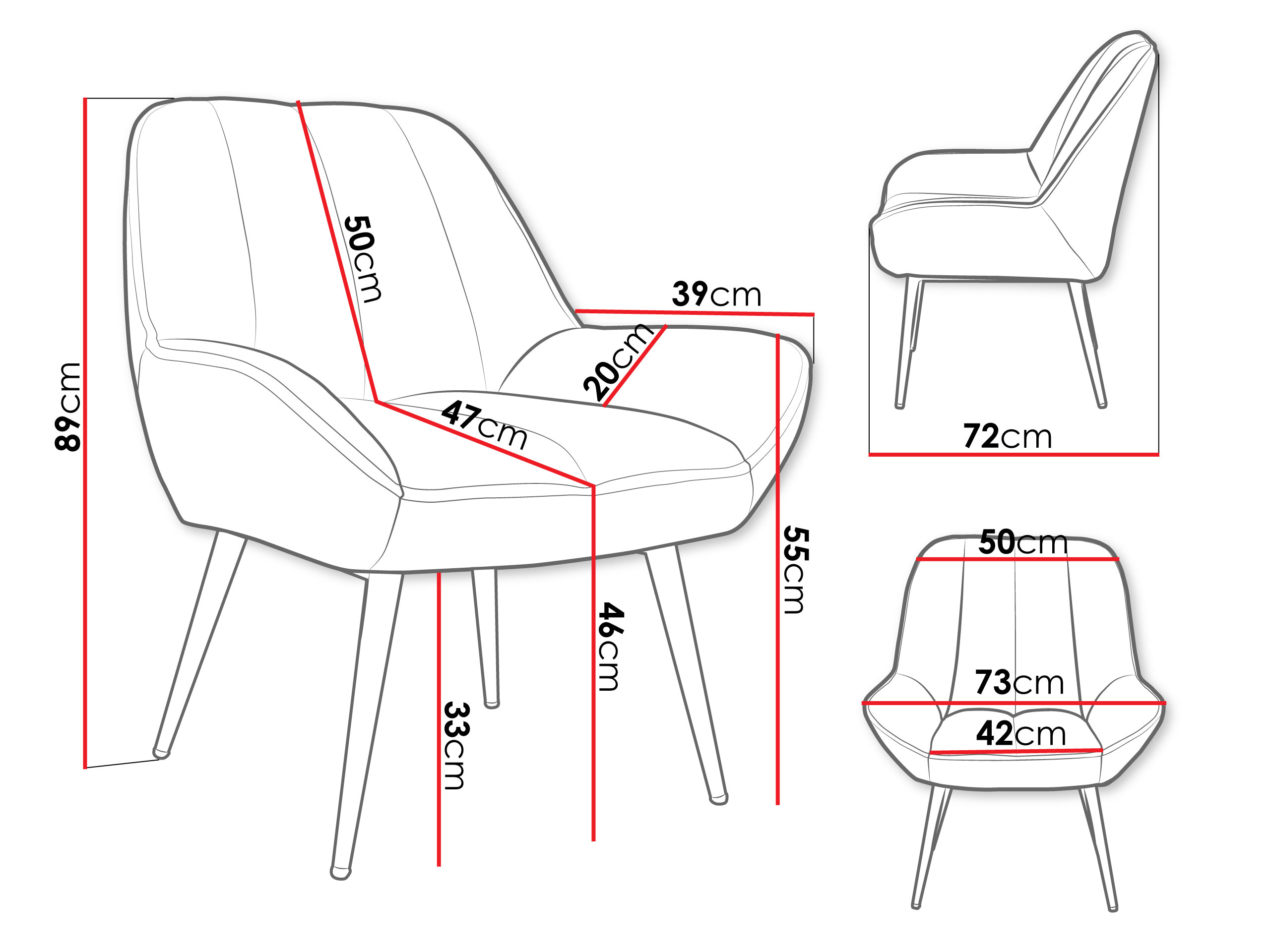 Lænestol Comfivo Origo (Aragon 93)