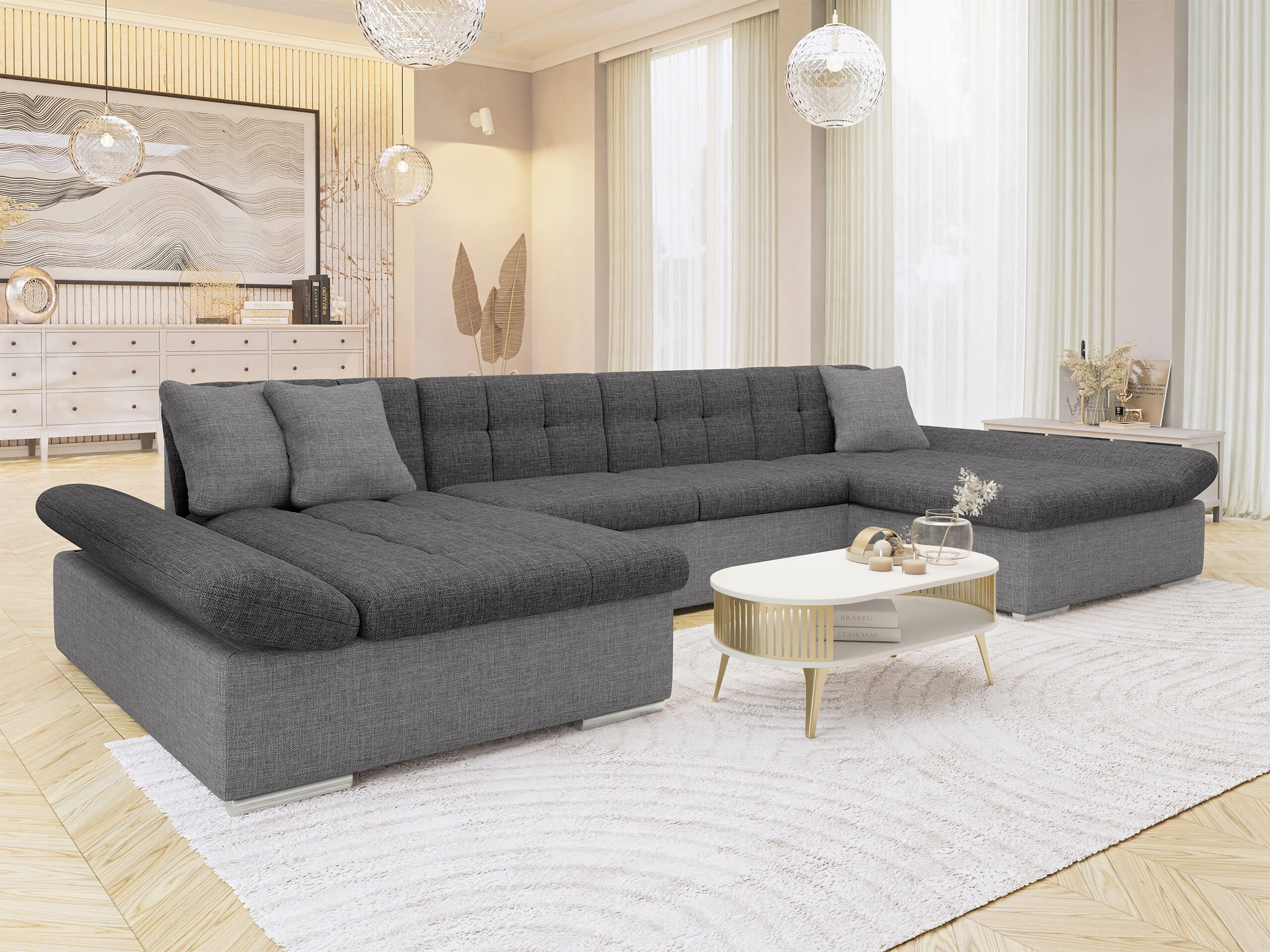 Hjørnesofa Comfivo Ficus I (Lux 05 + Lux 06)