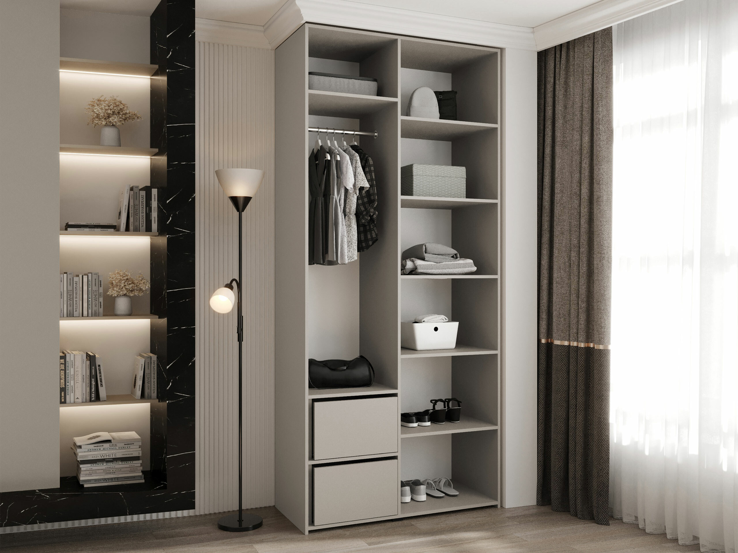 Garderobeskab Hartford 562 (Kashmir)