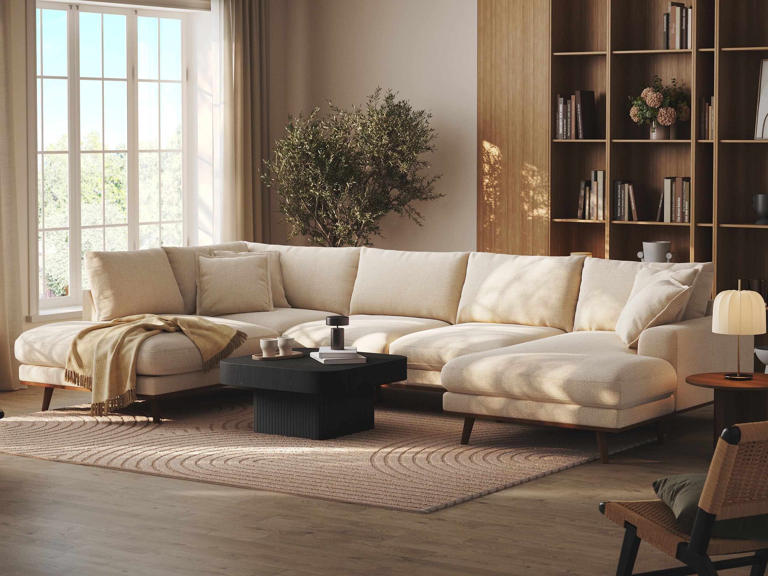 Hjørnesofa Seattle 217 (Silencio 03)