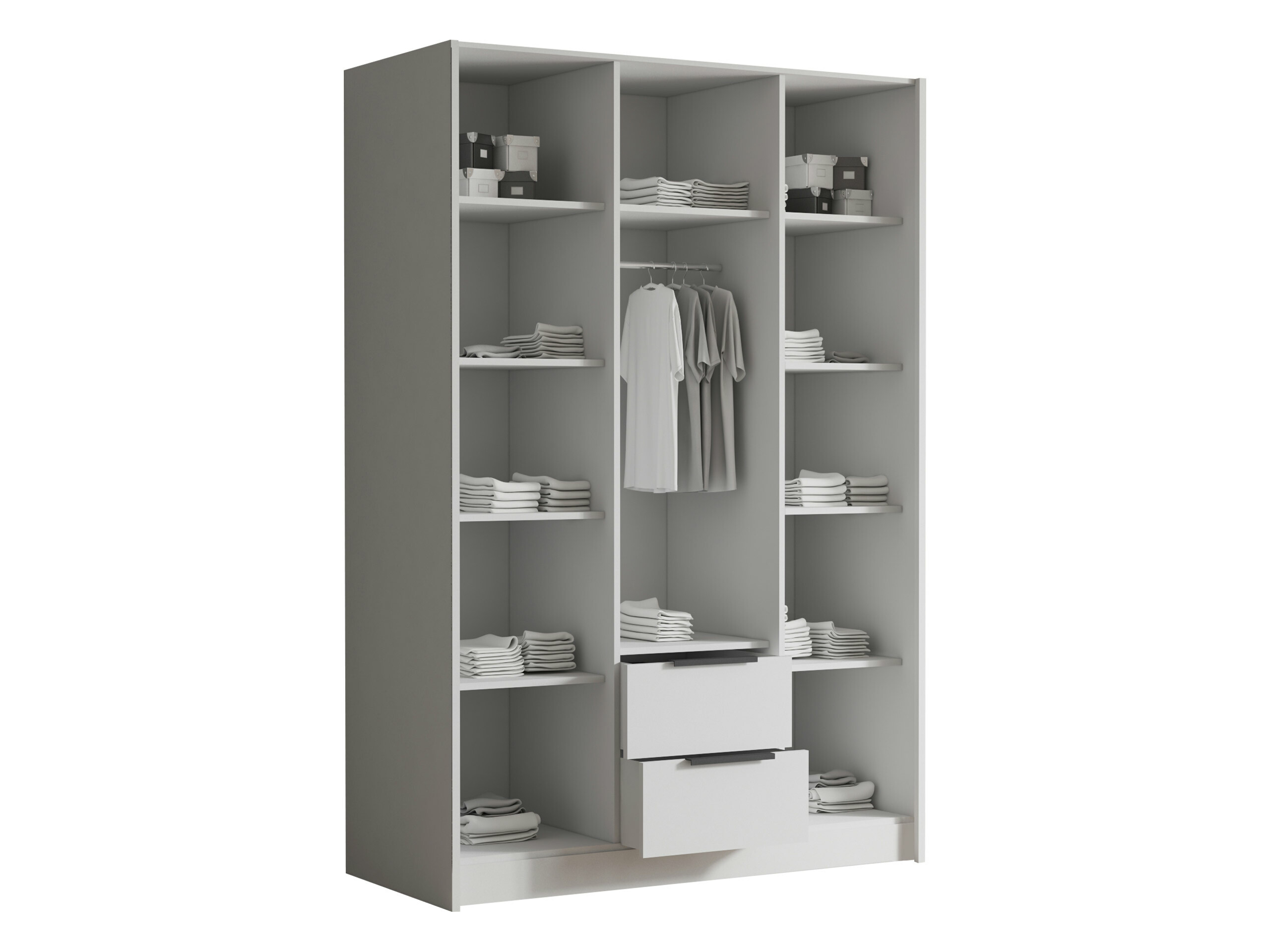 Garderobeskab Closico 200 (Egetræ)