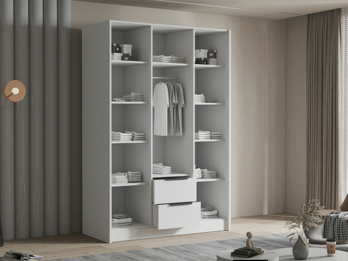 Garderobeskab Closico 200 (Sort)