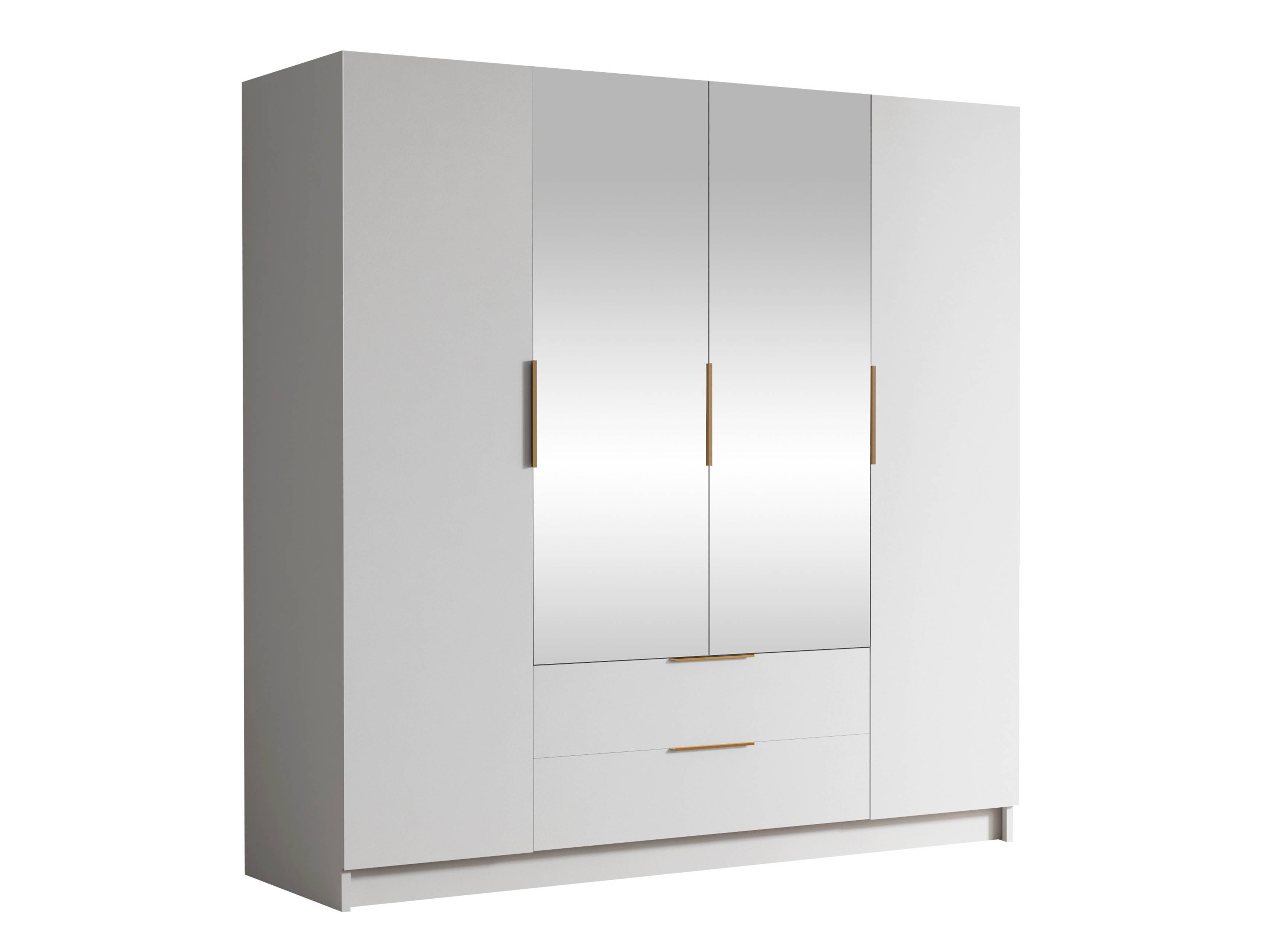 Garderobeskab Closico Cadron II (Hvid)