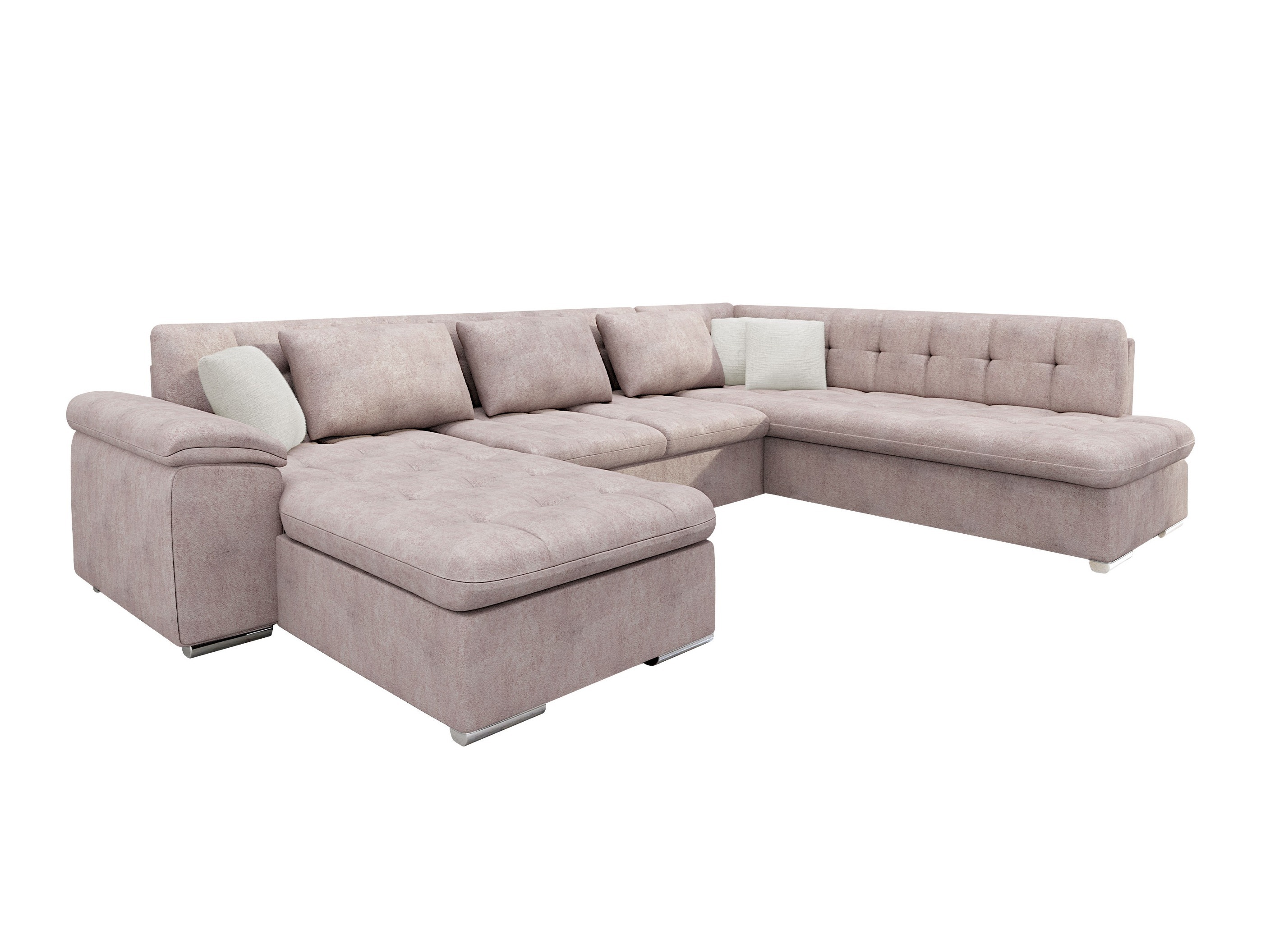 Hjørnesofa Comfivo Gemma V (Zoya 03 + Mokka 03)