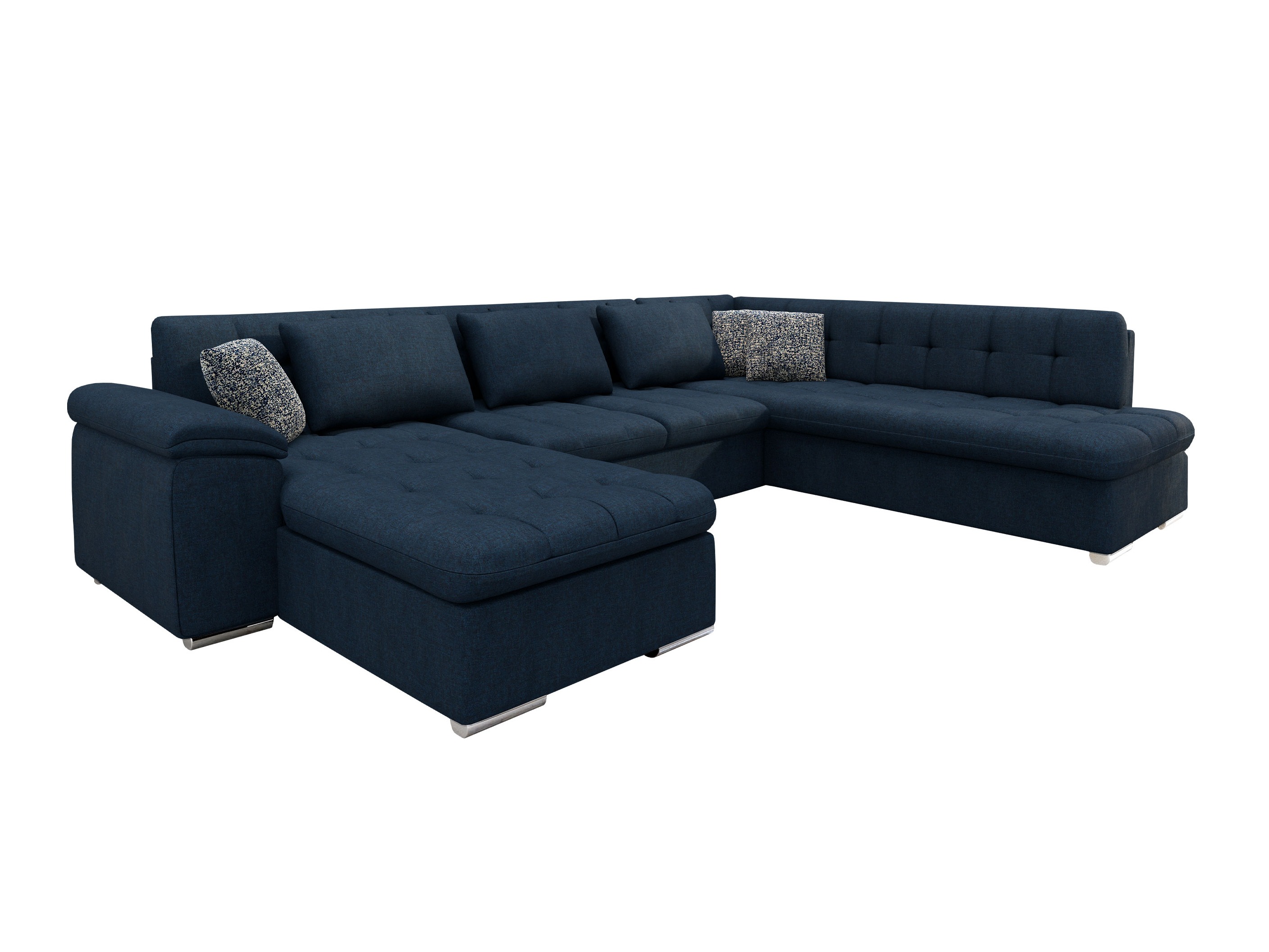 Hjørnesofa Comfivo Gemma VI (Maya 09 + Corbett 78)
