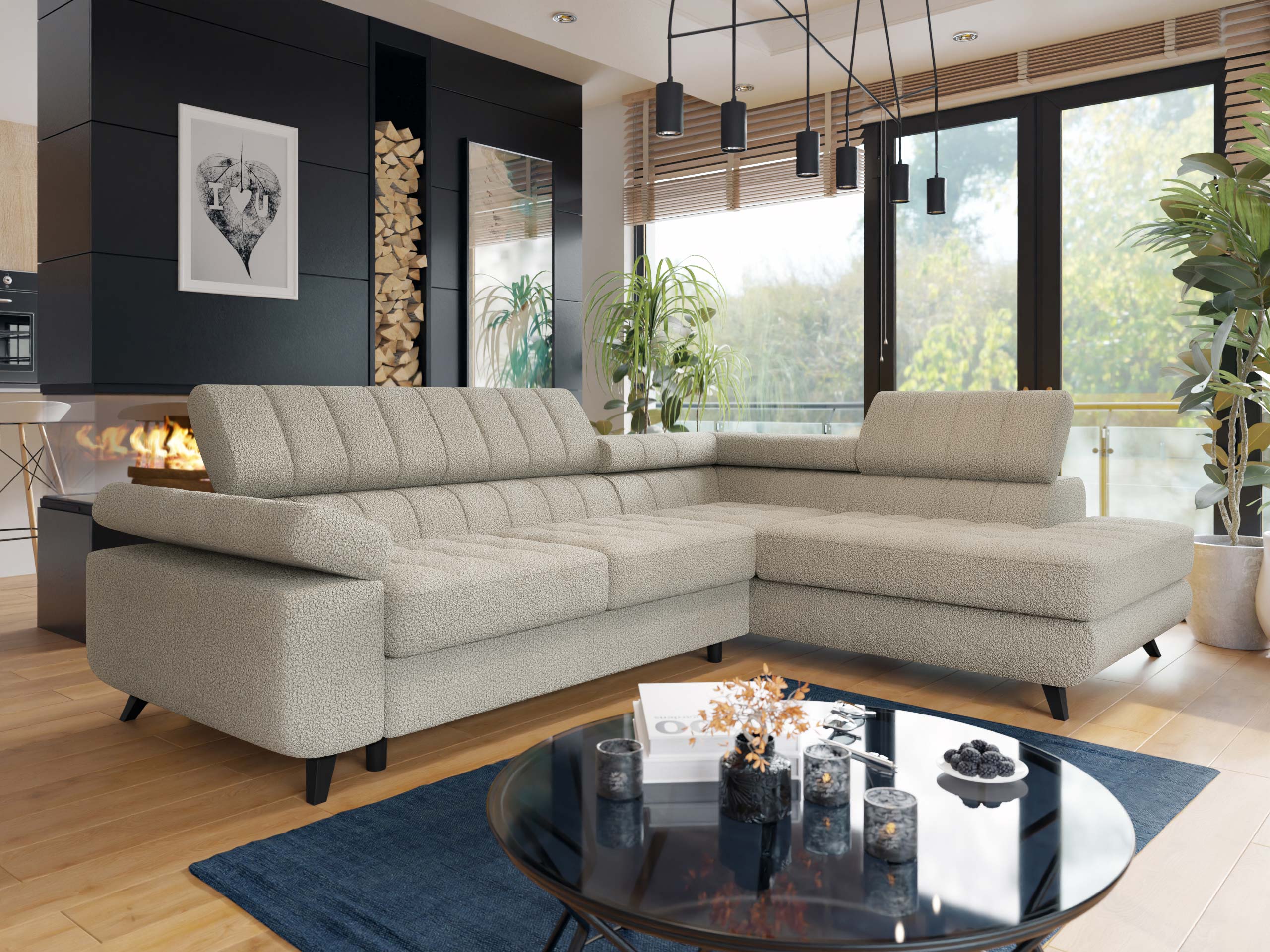 Hjørnesofa Comfivo 207 (Manza 22)
