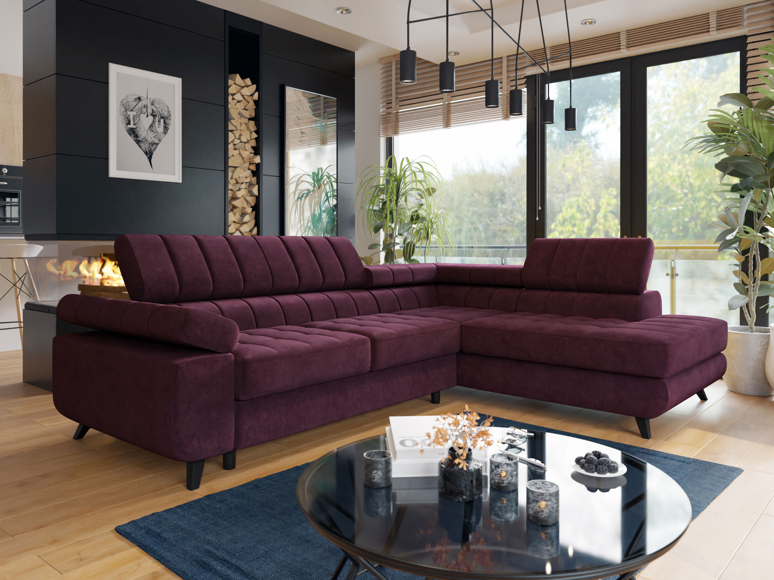 Hjørnesofa Comfivo 207 (Zoya 04)