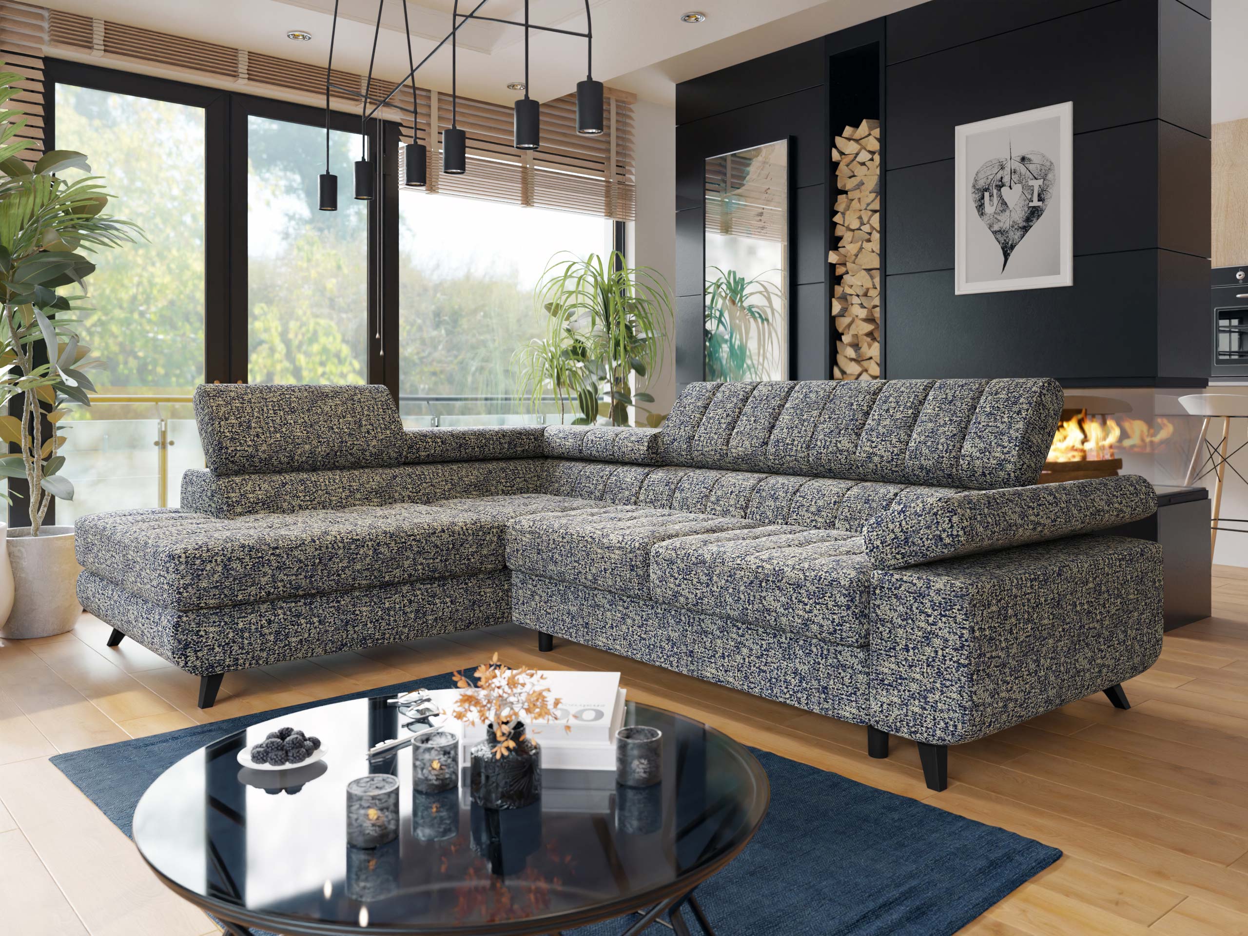Hjørnesofa Comfivo Agnus (Corbett 78)
