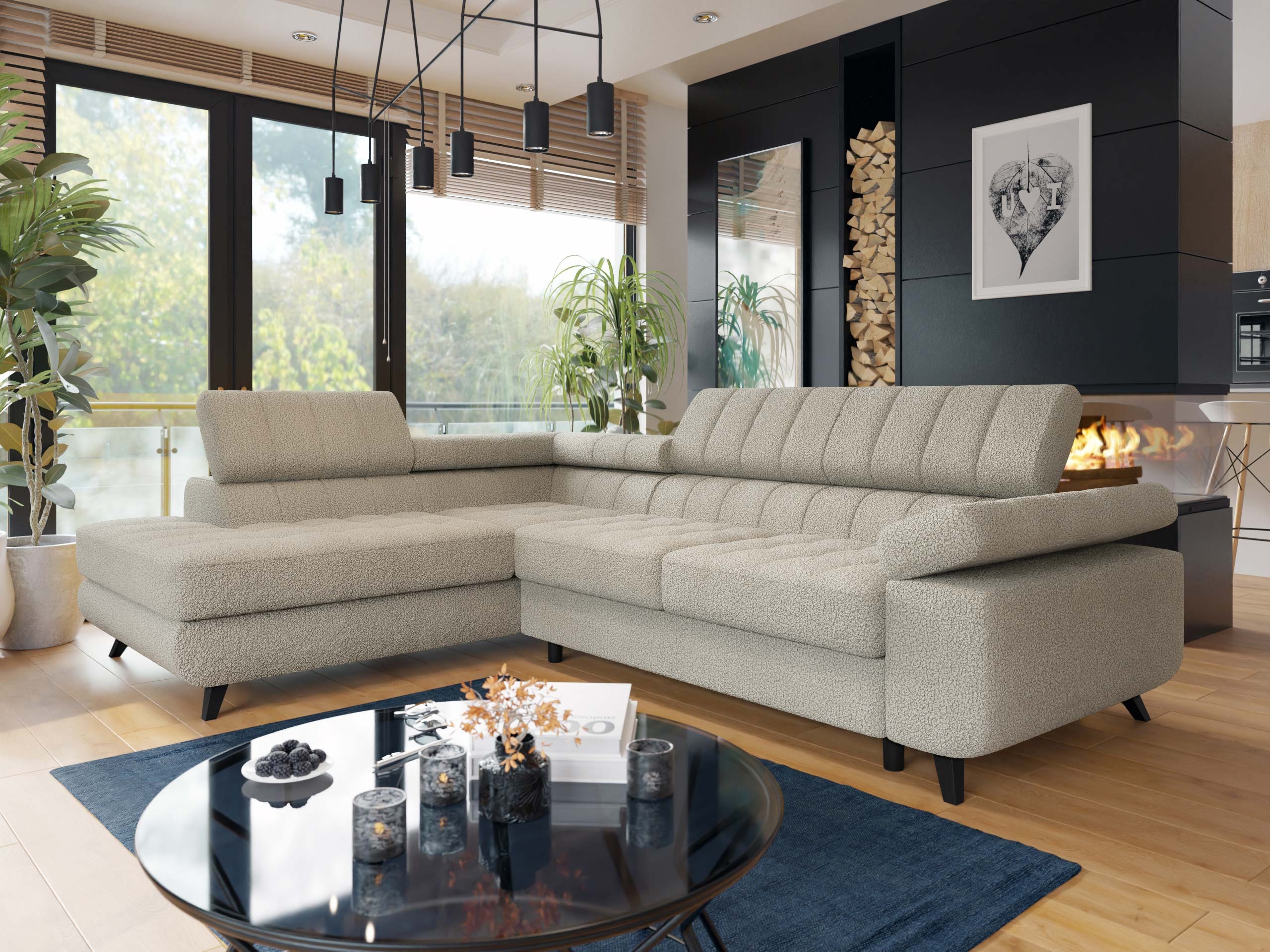 Hjørnesofa Comfivo Agnus (Manza 22)