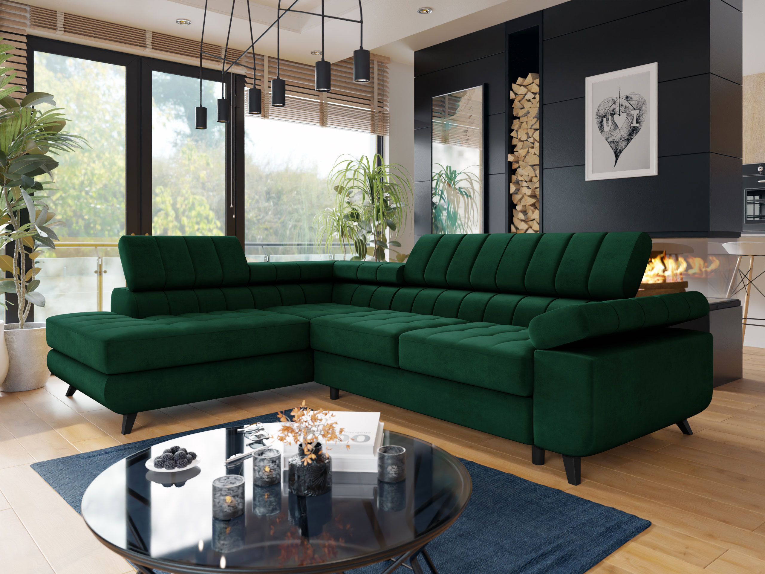 Hjørnesofa Comfivo Agnus (Piano 26)