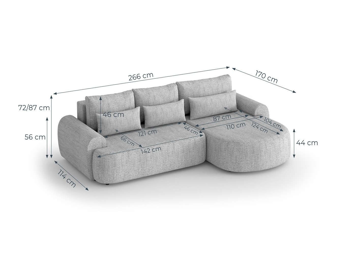 Hjørnesofa Margate 109 (Modesto 481)