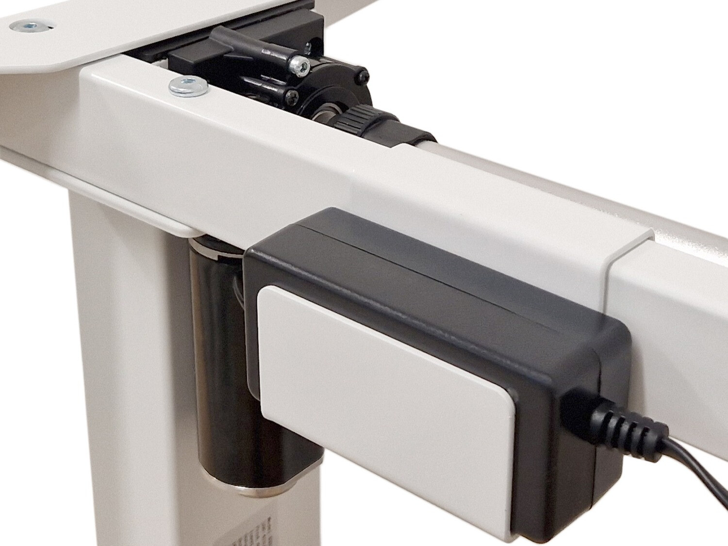 Højdejusterbart arbejdsbord Buffalo 184 (Hvid)