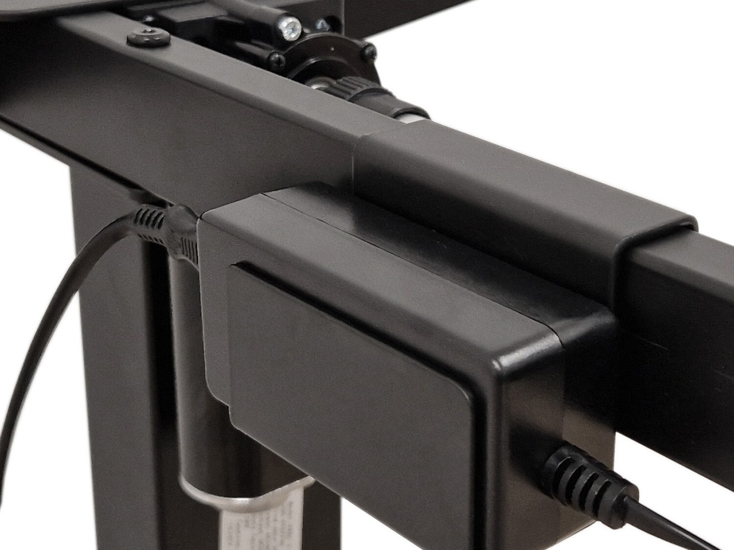 Højdejusterbart arbejdsbord Buffalo 184 (Sort)