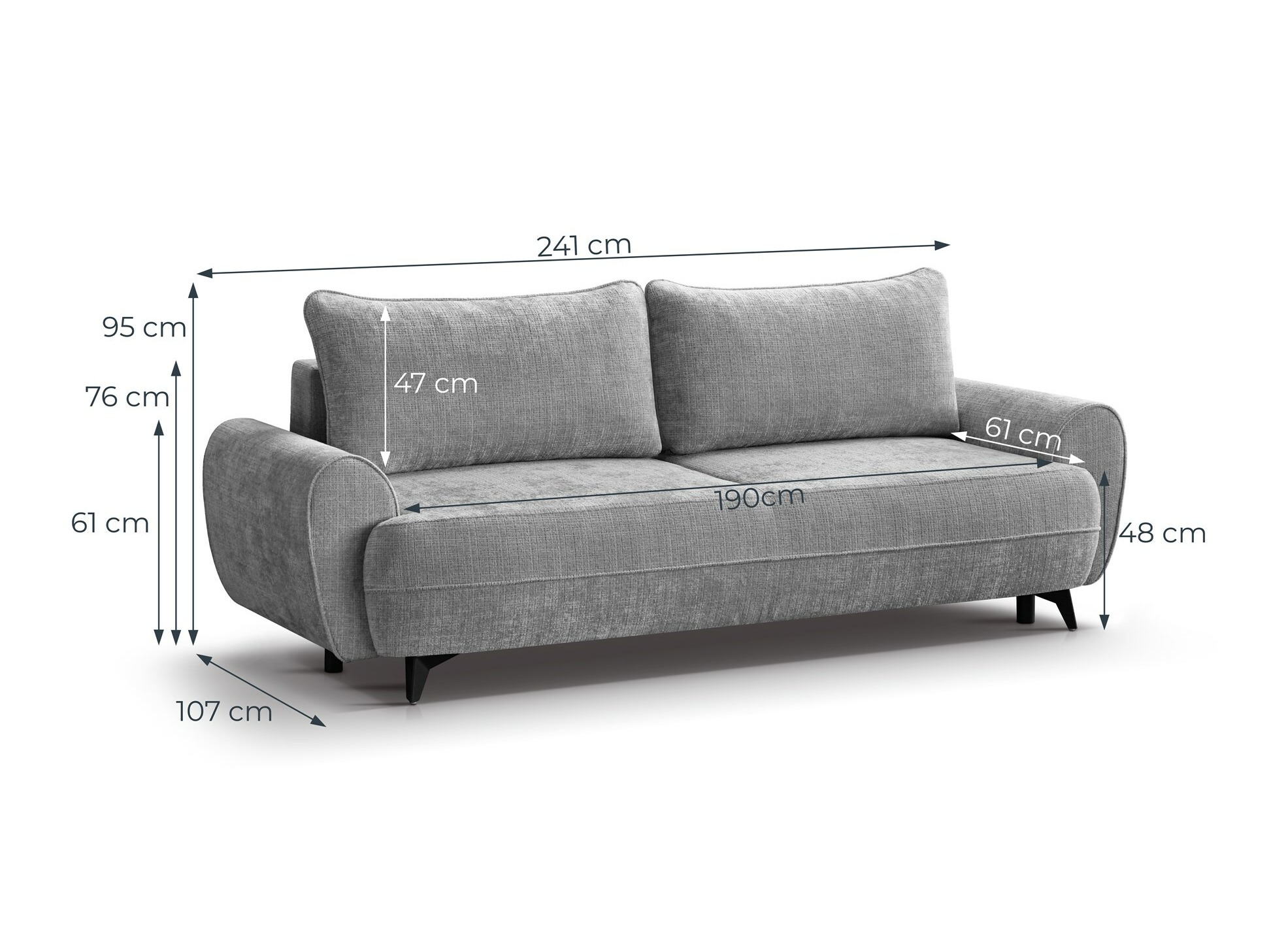 Sovesofa Margate 114 (Cremona 81)