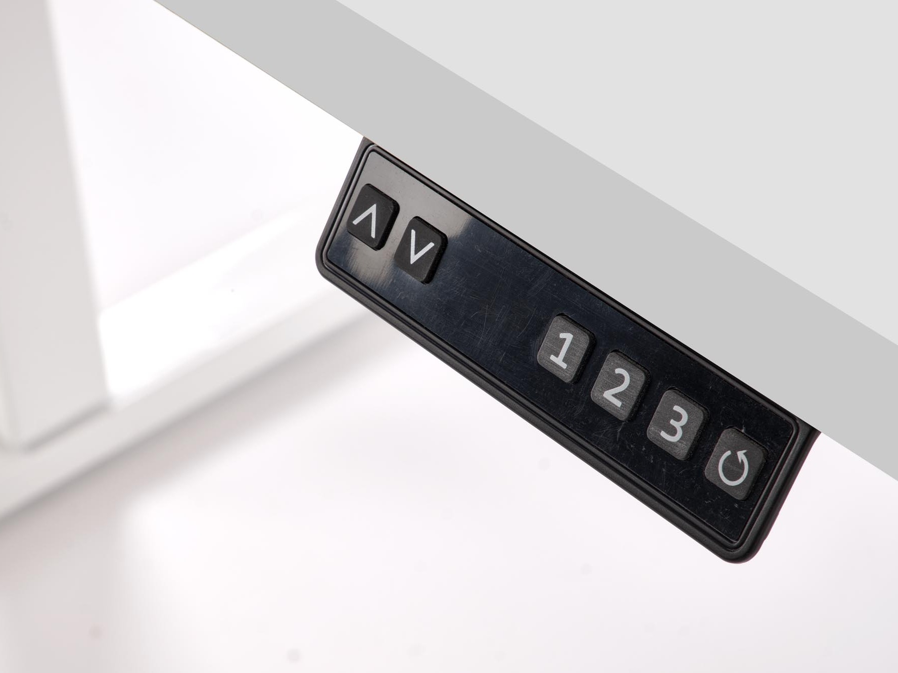 Højdejusterbart arbejdsbord Houston 1942 (Hvid)